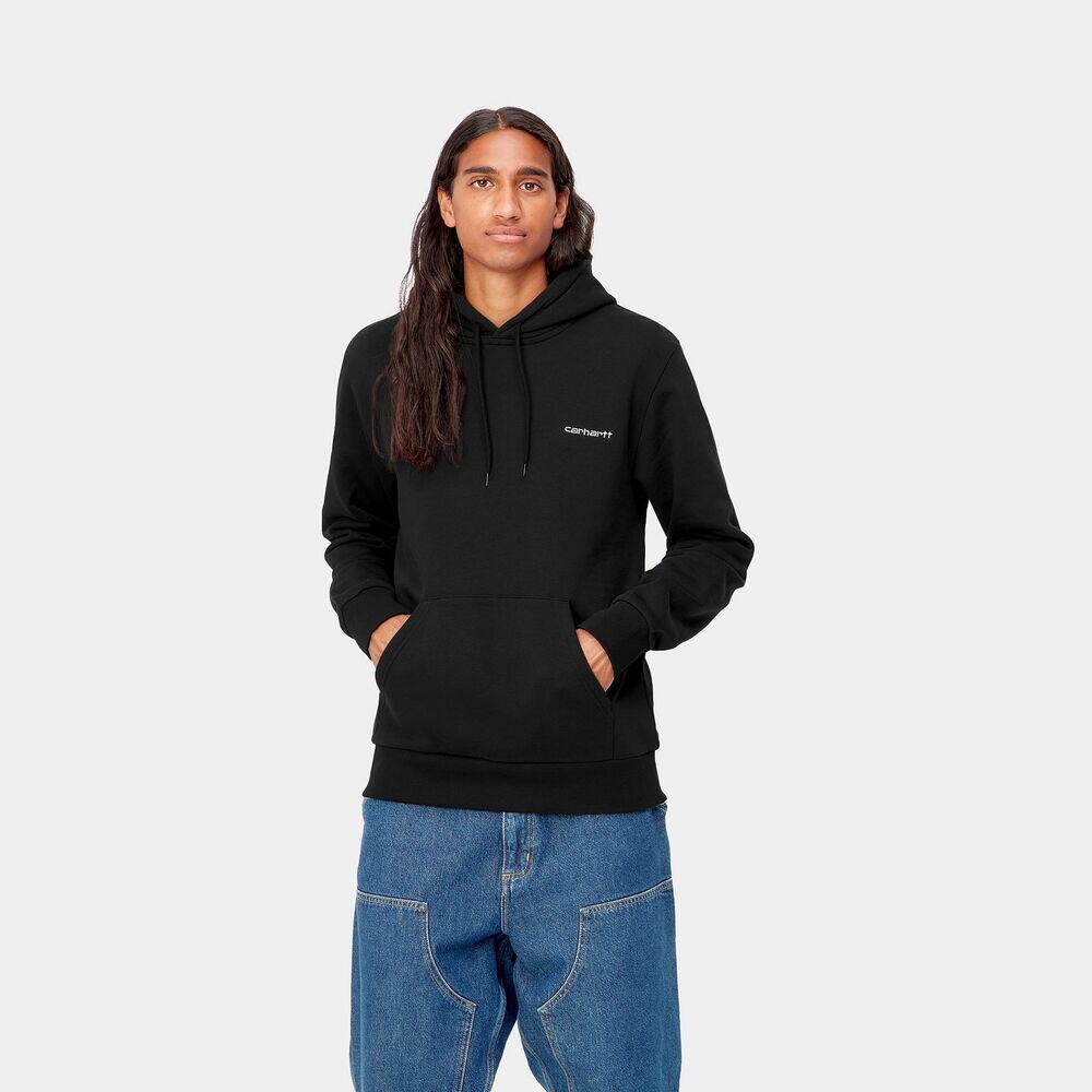 Sudadera con capucha Carhartt wip modelo I033658-BLK para unisex 3/5