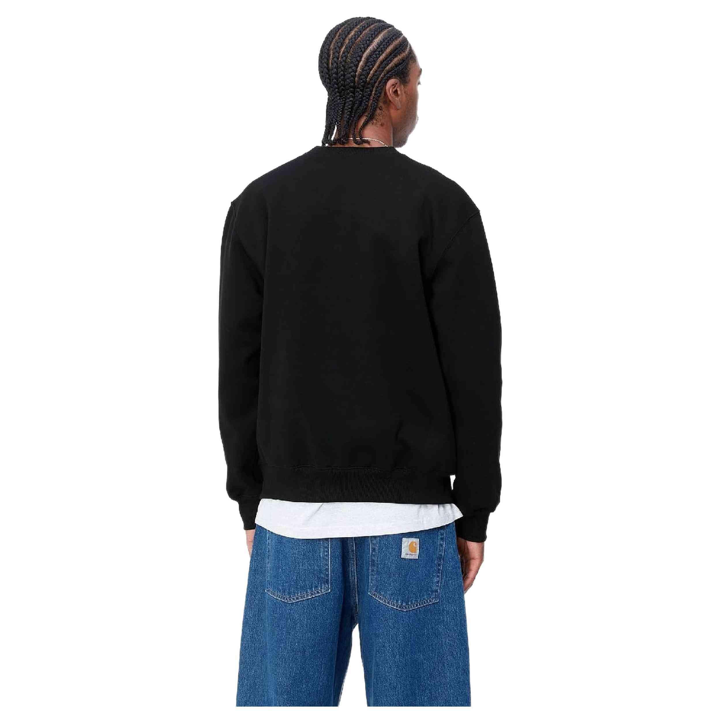 Sweat Carhartt wip modèle I030546-0D2-XX-BLK pour homme 4/5