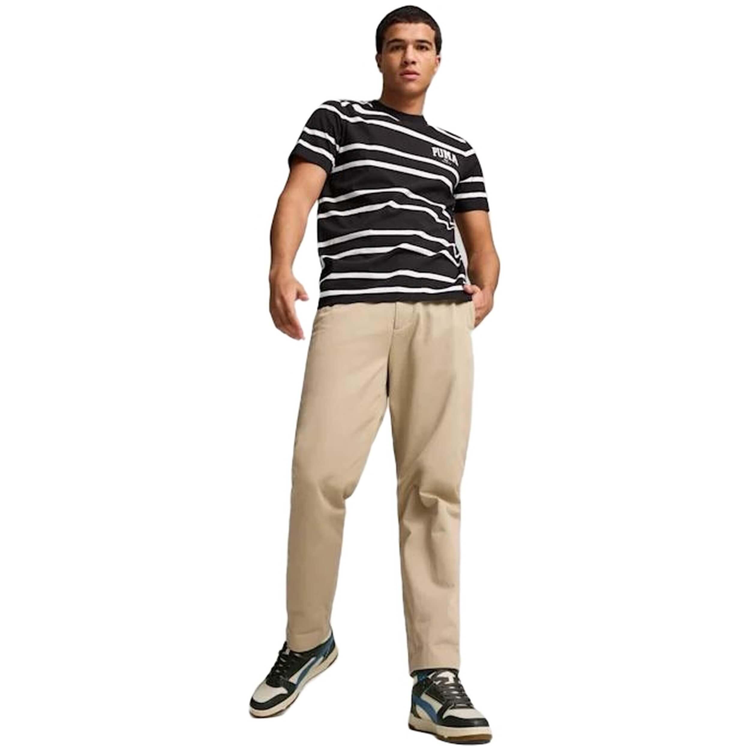 T-shirt met korte mouwen Puma Squad Stripe voor mannen 3/5