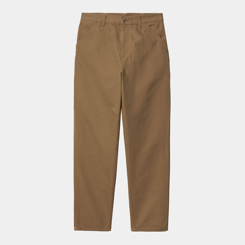 Pantalón Carhartt Marrón Single Knee Pant Hamilton Brown 4/5