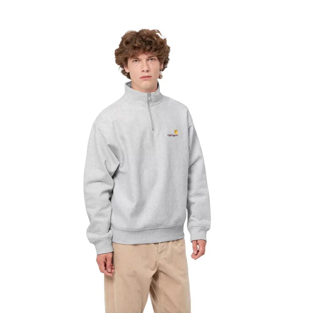 Sudadera Carhartt wip Half Zip American Script para hombre 3/5