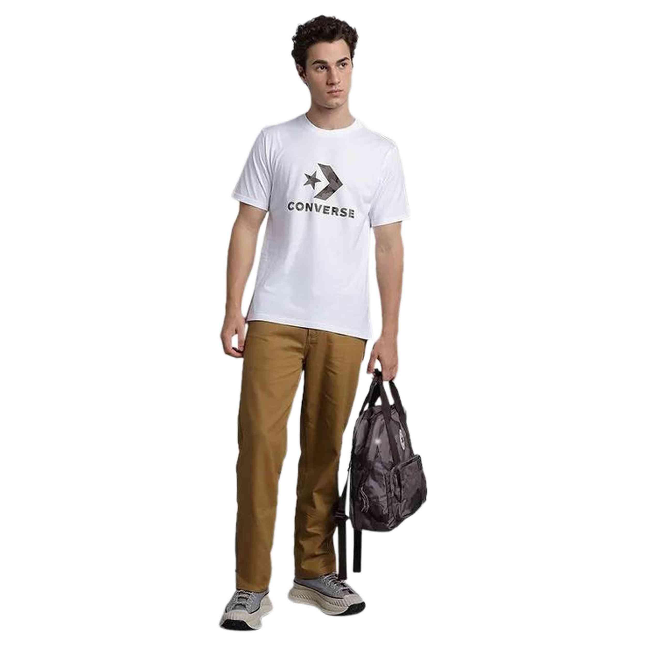 Maglia a maniche corte Converse All Star per uomini 4/5