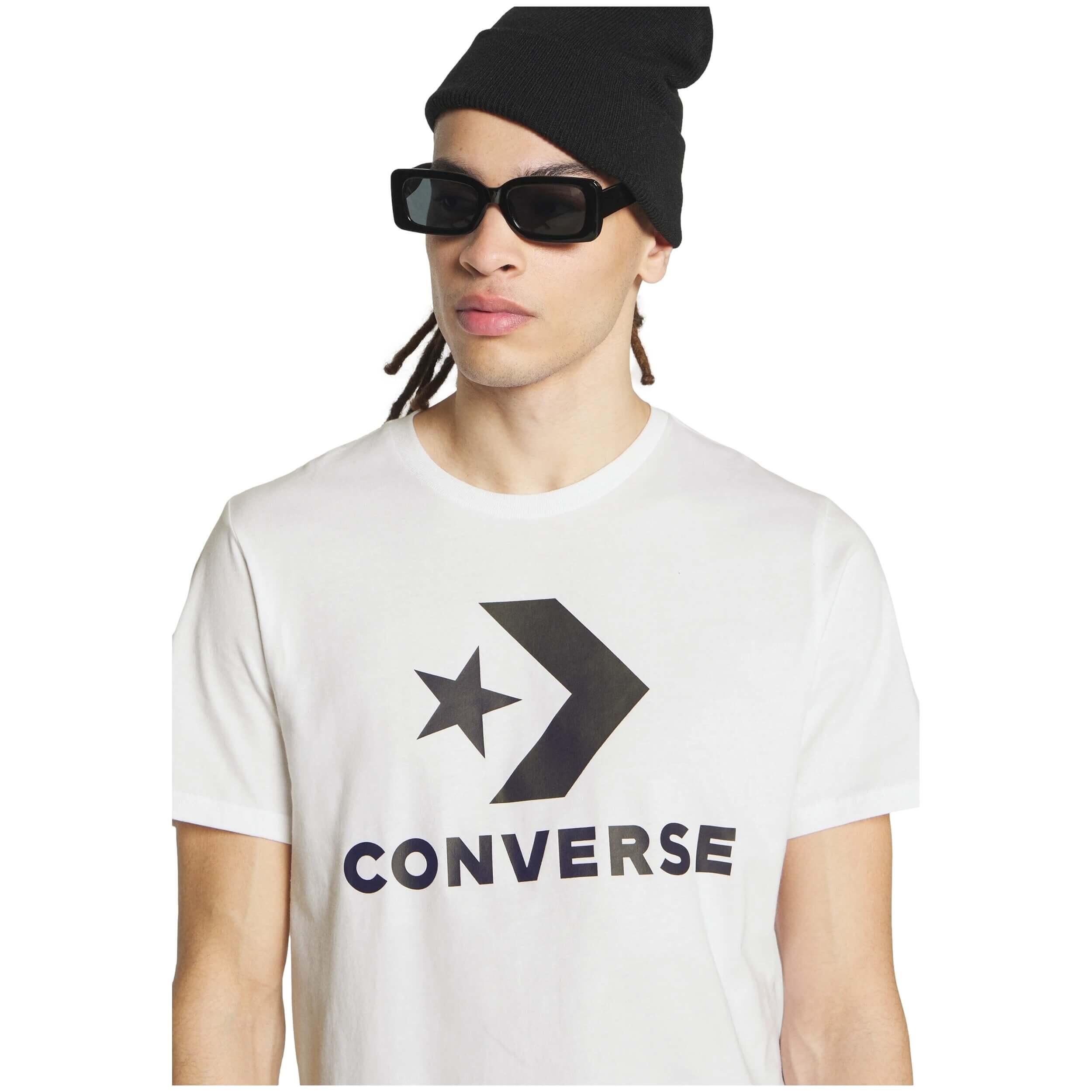 T-shirt Converse Stand fit Blanc 5/7