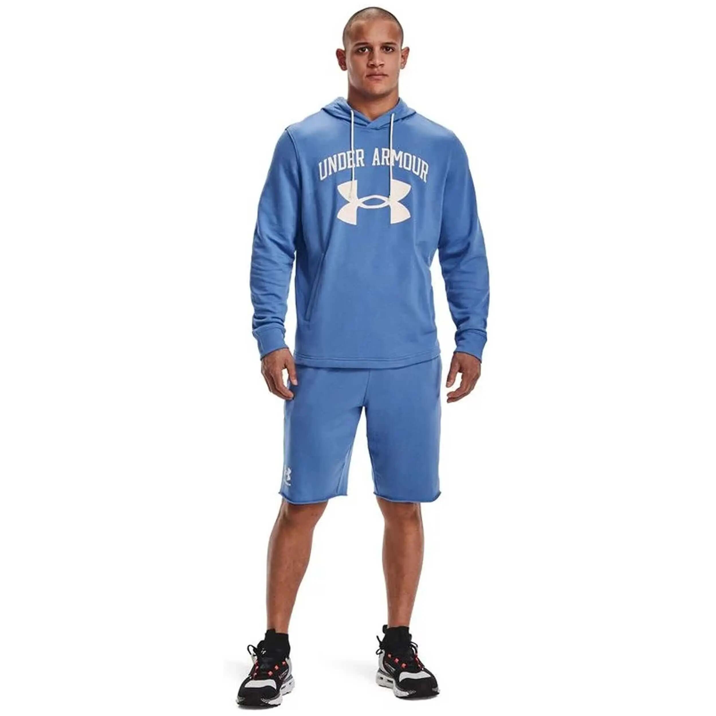 Felpa con cappuccio Under armour TERRY BIG LOGO per uomini 4/5