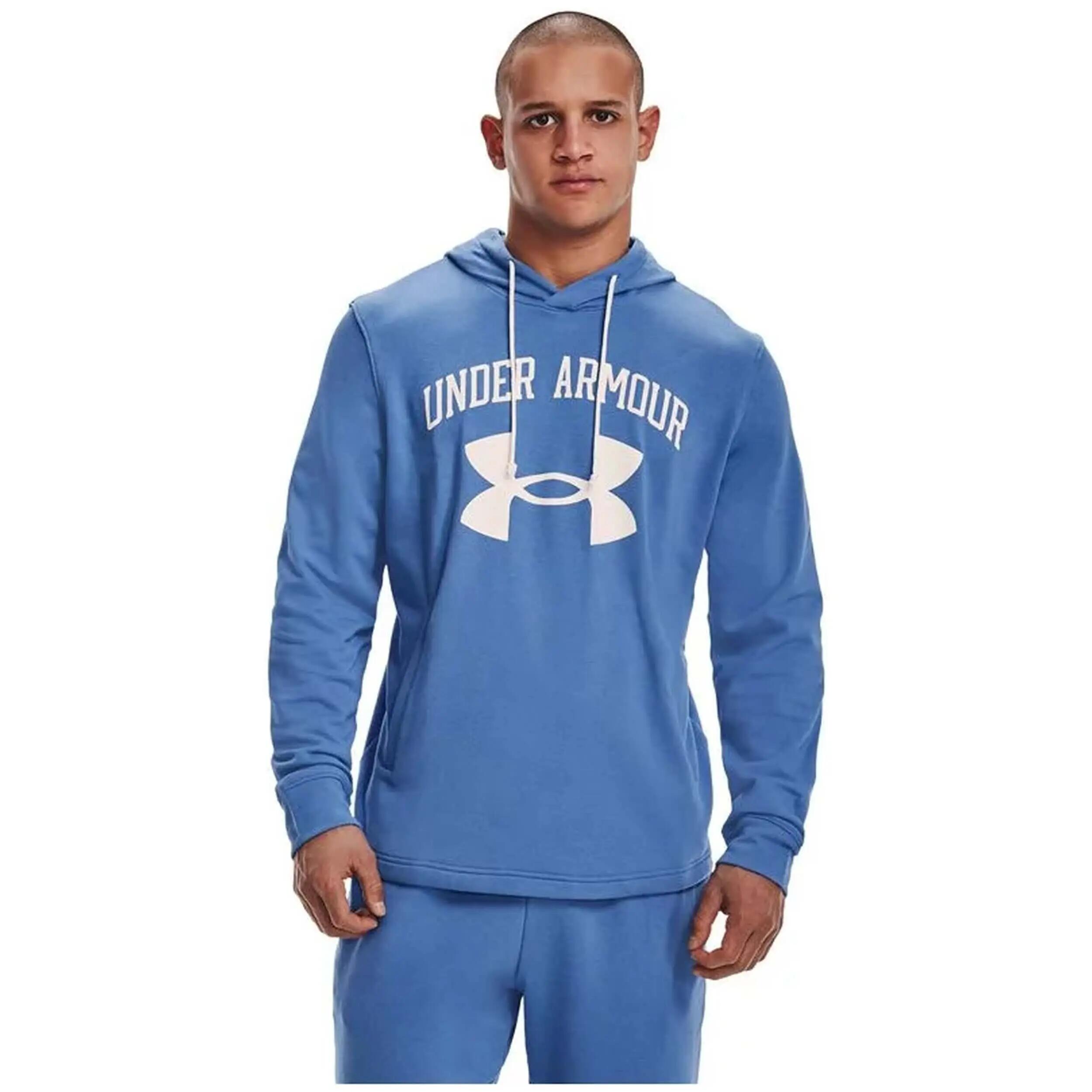 Felpa con cappuccio Under armour TERRY BIG LOGO per uomini 2/5