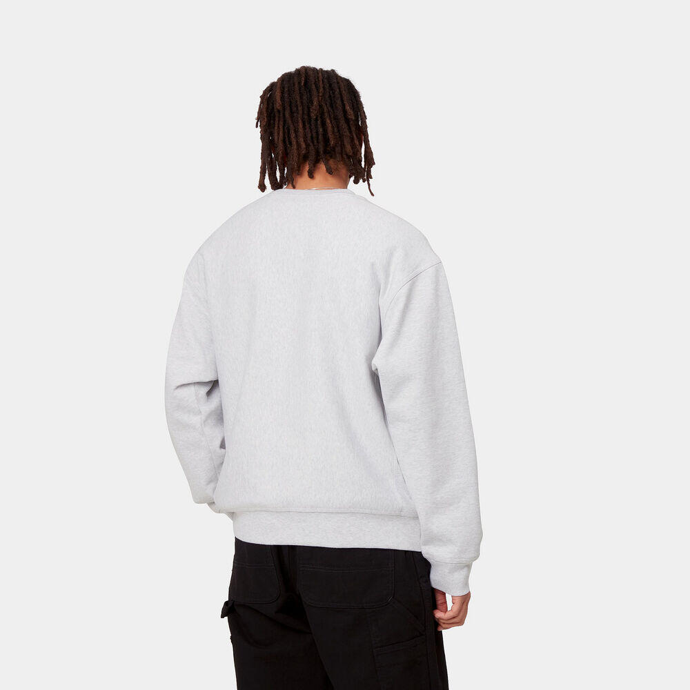 Sweat Carhartt wip modèle I025475.482XX.03 pour homme 2/5