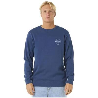 Sweater rip curl stapler crew voor mannen