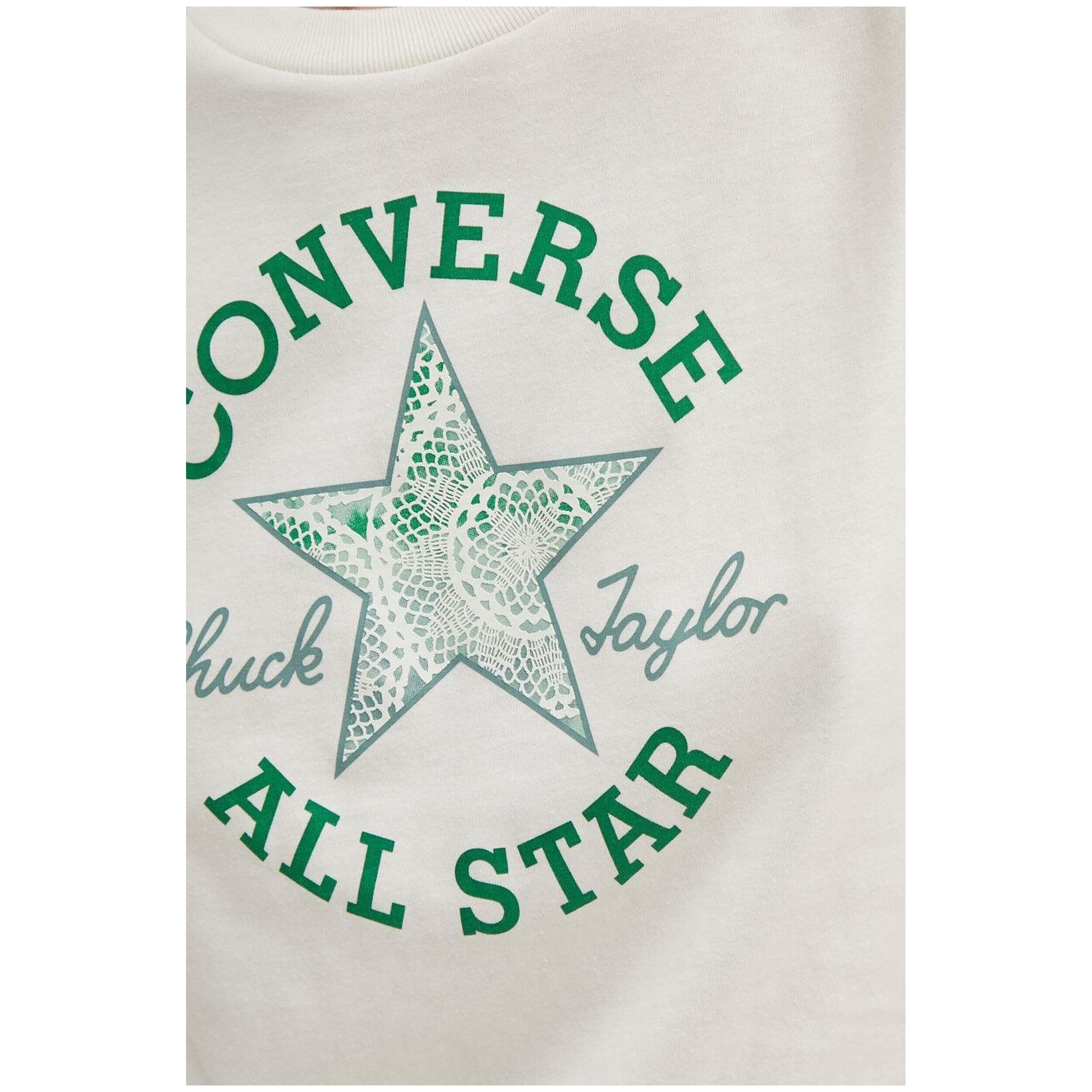 T-shirt pour homme Converse chuck patch jaune 4/5