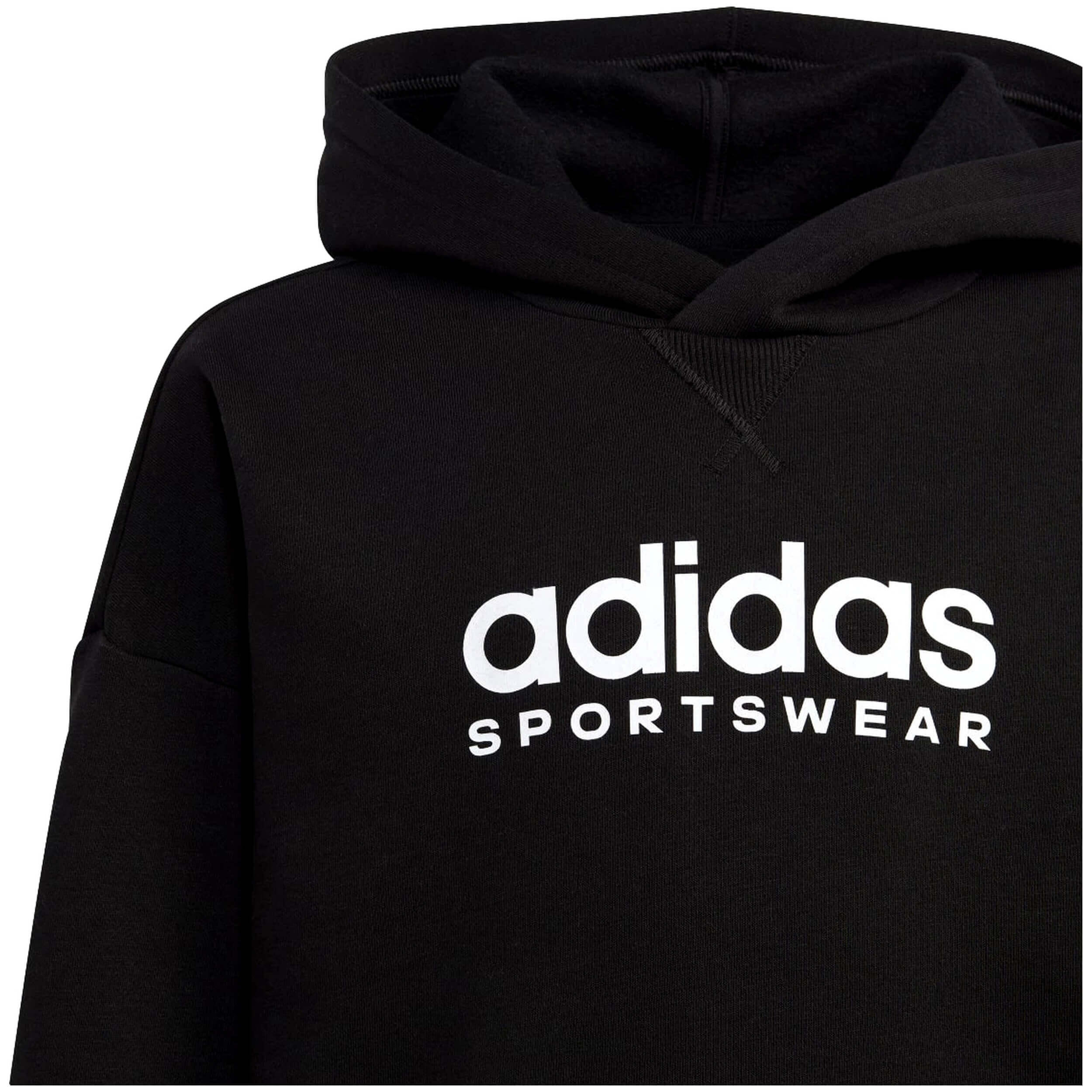 Felpa con cappuccio Adidas modello IL4935 per ragazzi 3/5