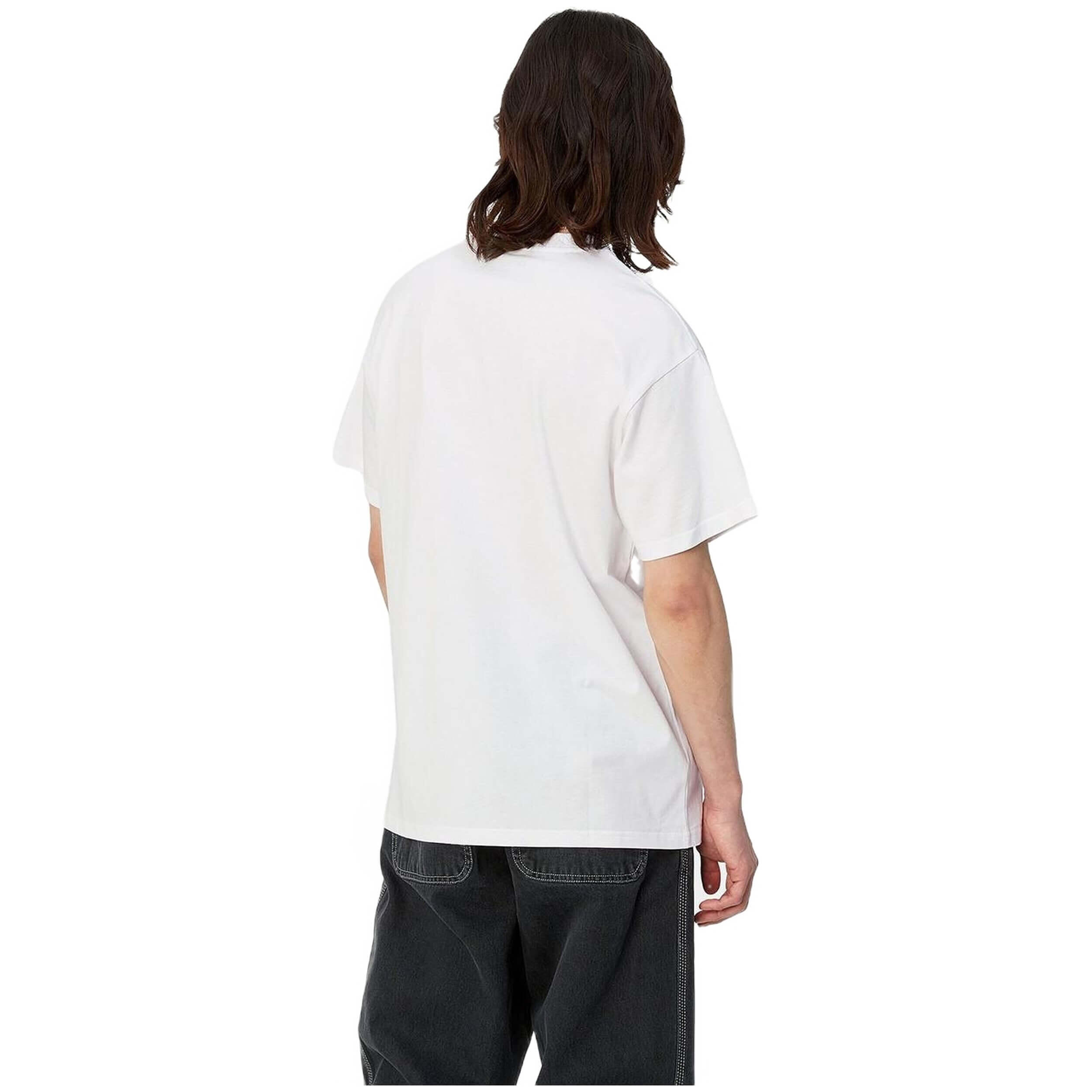 T-shirt Carhartt wip modèle I030435-WHITE pour homme 4/5