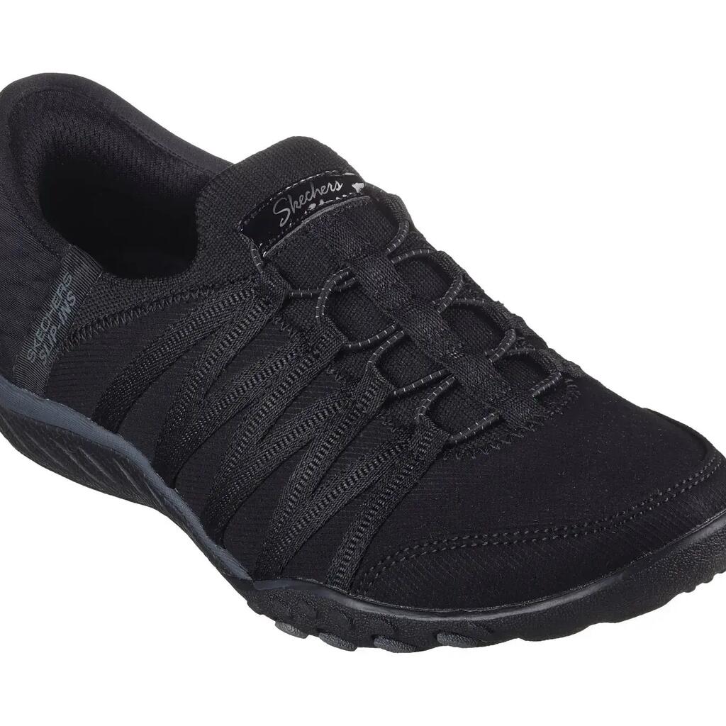 Women's BREATHE-EASY ROLL-WITH-ME Slip-On Black