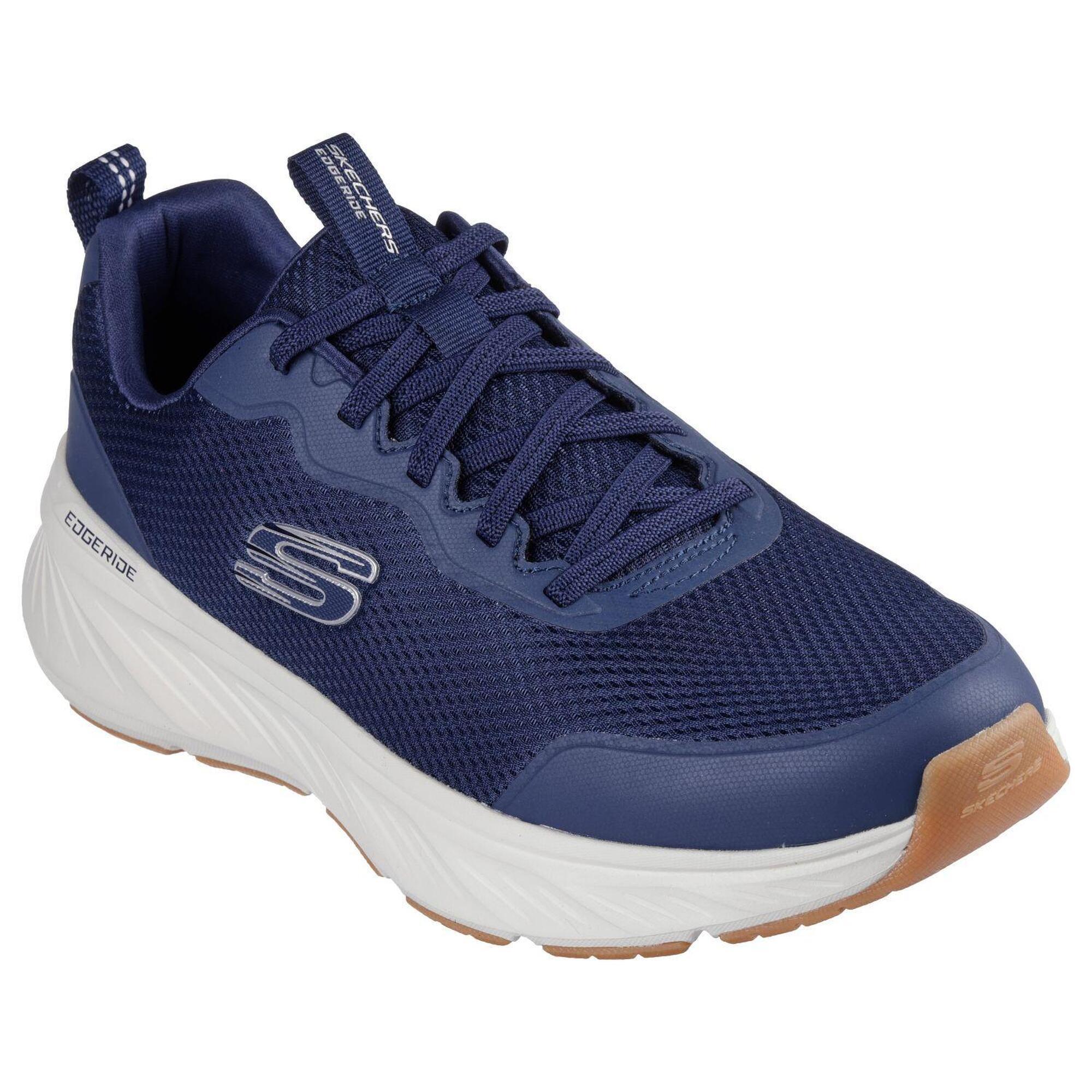 Skechers - Homme Edgeride Rekze Sneaker Bleu Marine / Blanc - Baskets - Blanc|bleu - 41 - Decathlon