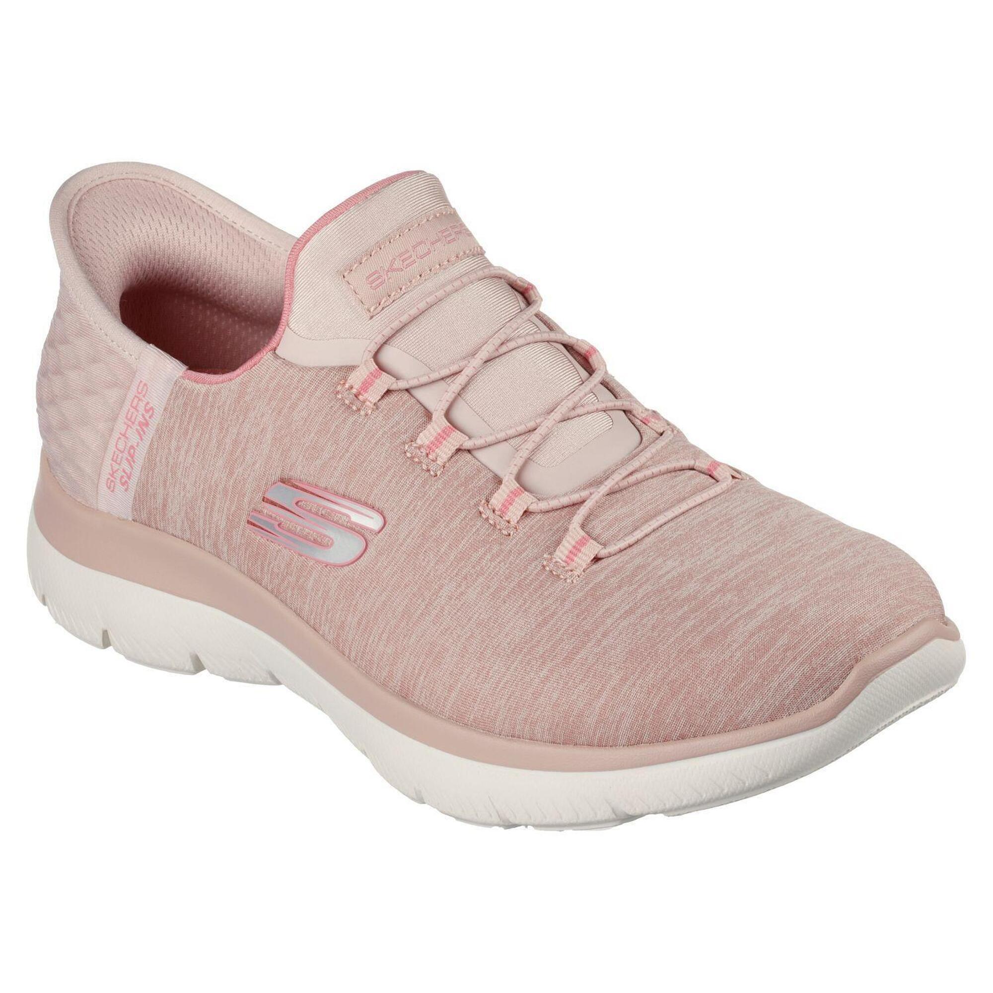 Skechers - Femme Summits Dazzling Haze Slip-on Rose - Chaussures De Sport - Rose - 37,5 - Decathlon