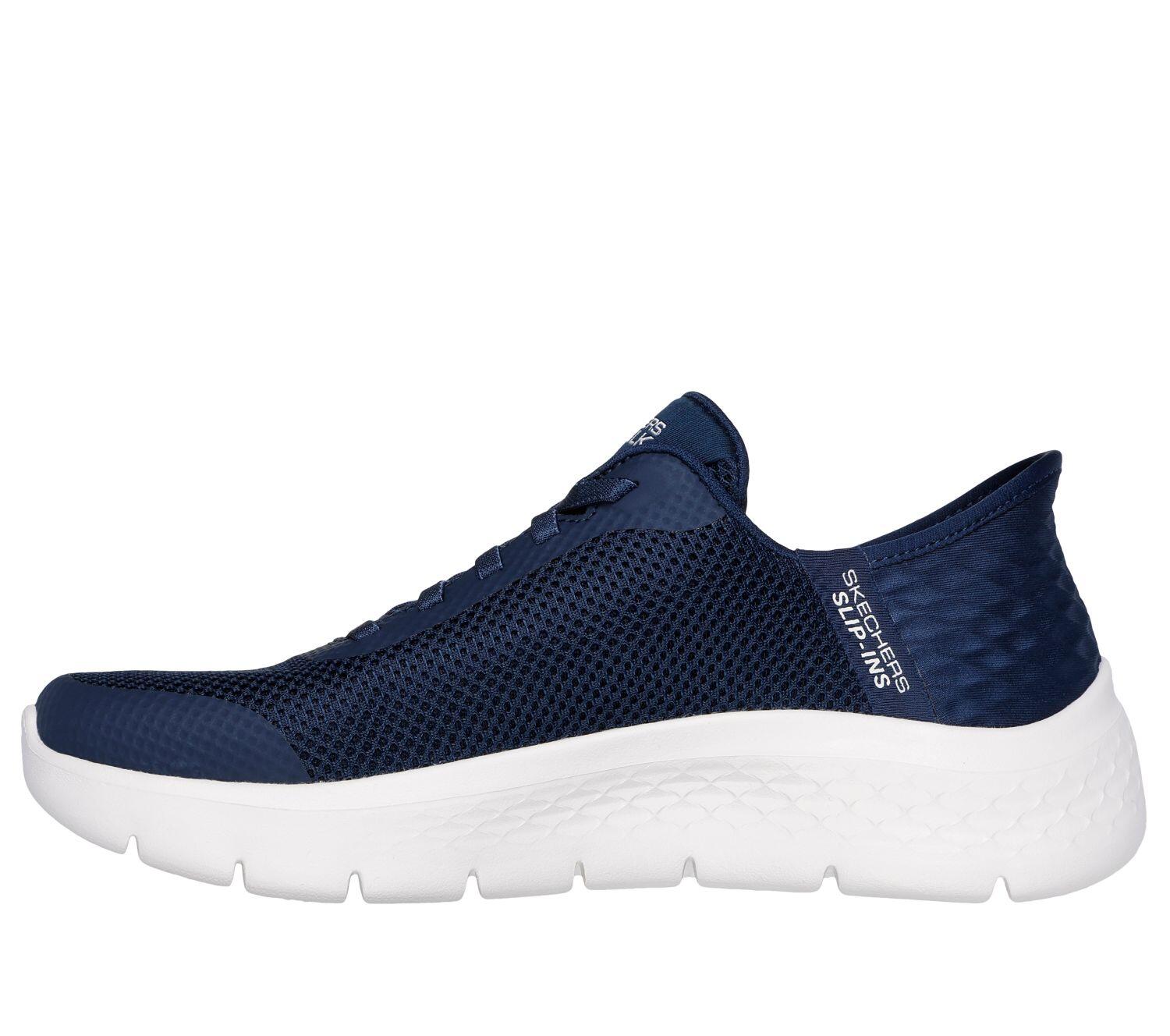 SKECHERS SLIP INS GO WALK Flex - Grand Entry Sneakers Damen blau 124836 NVW 4/7