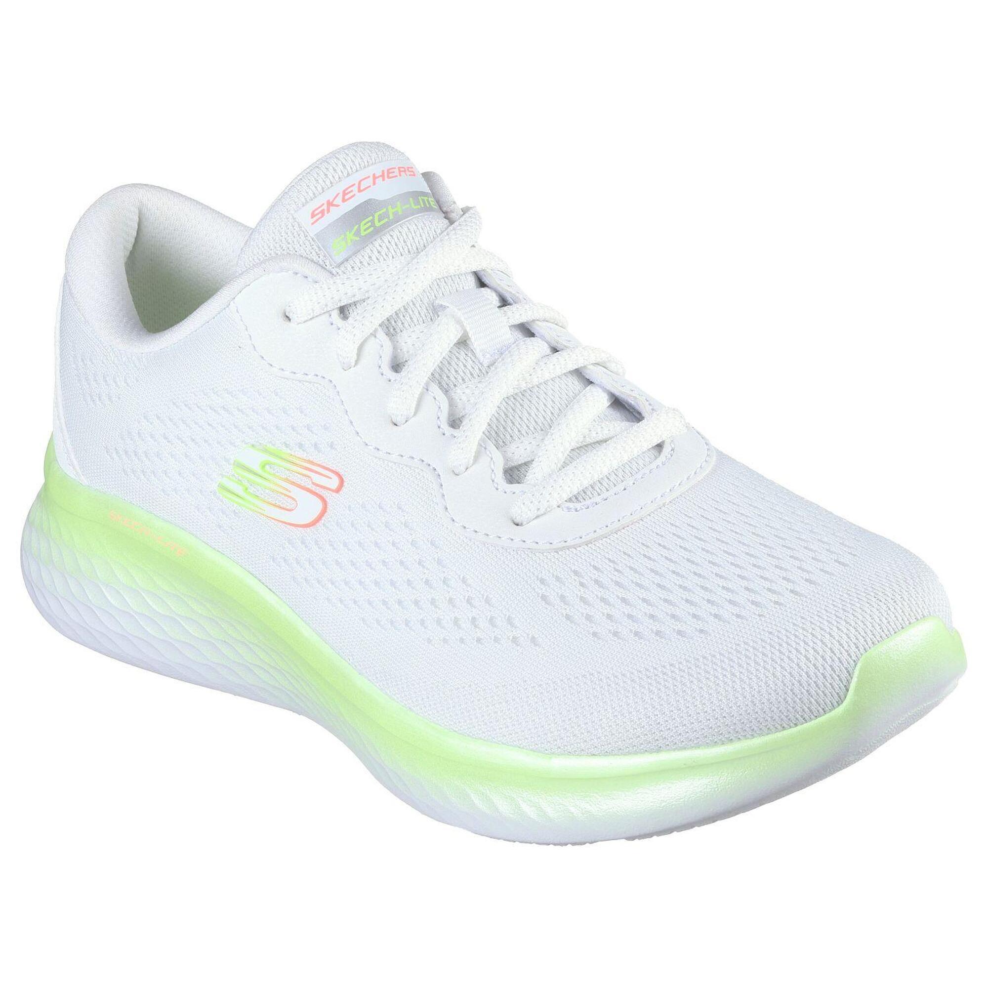 Skechers - Femme Skech-lite Pro Stunning Steps Sneaker Blanc / Citron Vert - Baskets - Blanc|jaune - 38 - Decathlon
