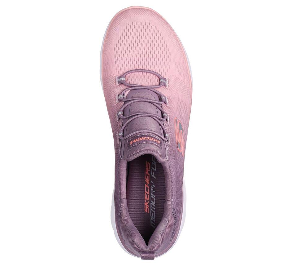 Damskie SUMMITS BRIGHT CHARMER Sneakersy Jasny fiolet