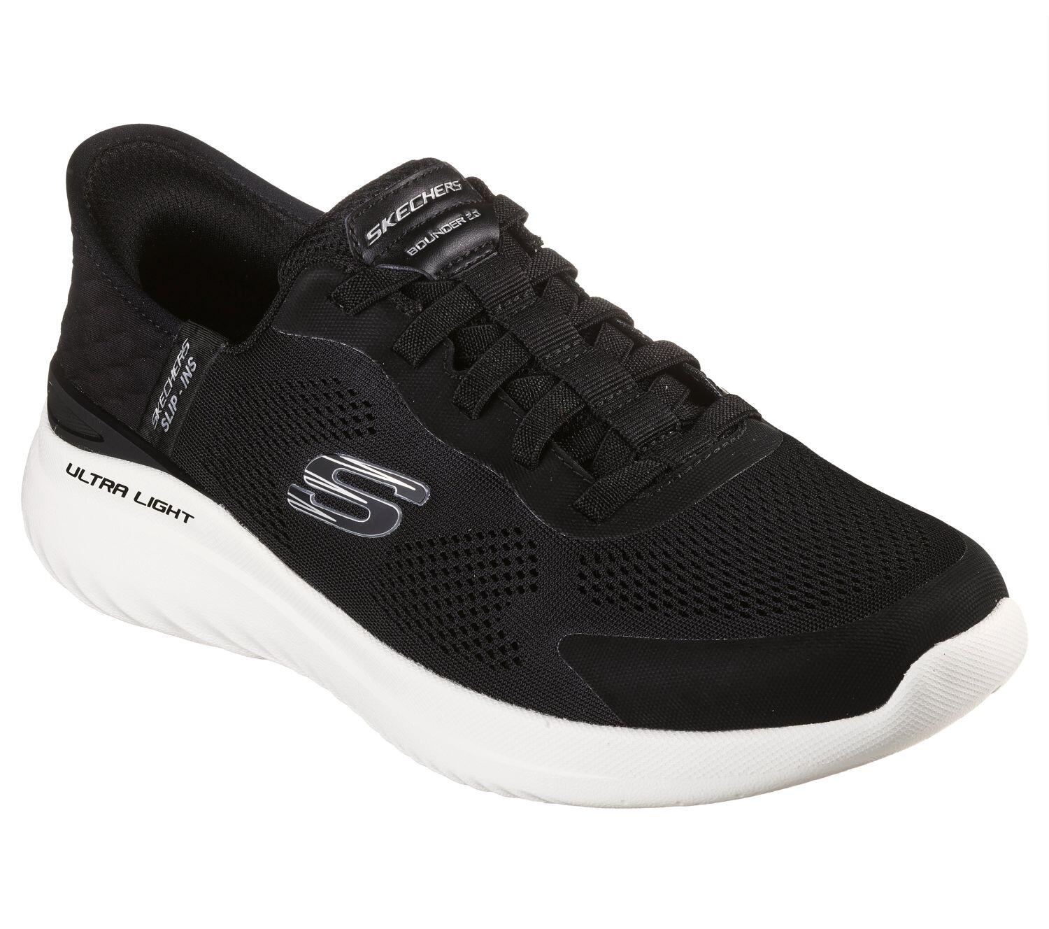 Sapatilhas homem skechers slipins bounder 20 preto