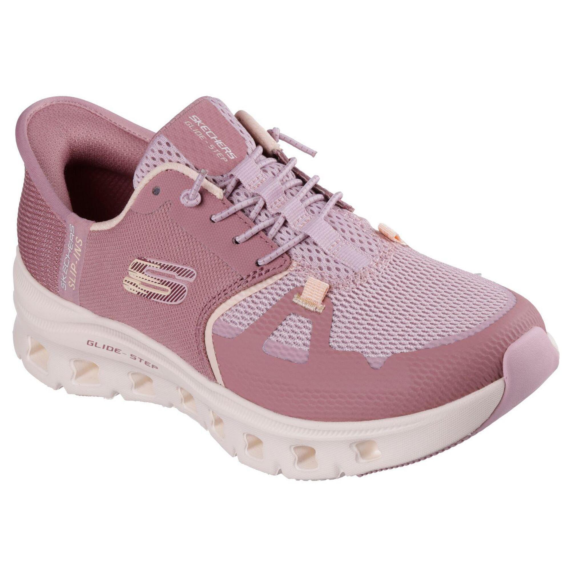 Skechers - Femmes Glide-step Pro Slip-on Mauve Foncé - Baskets - Rose - 37 - Decathlon