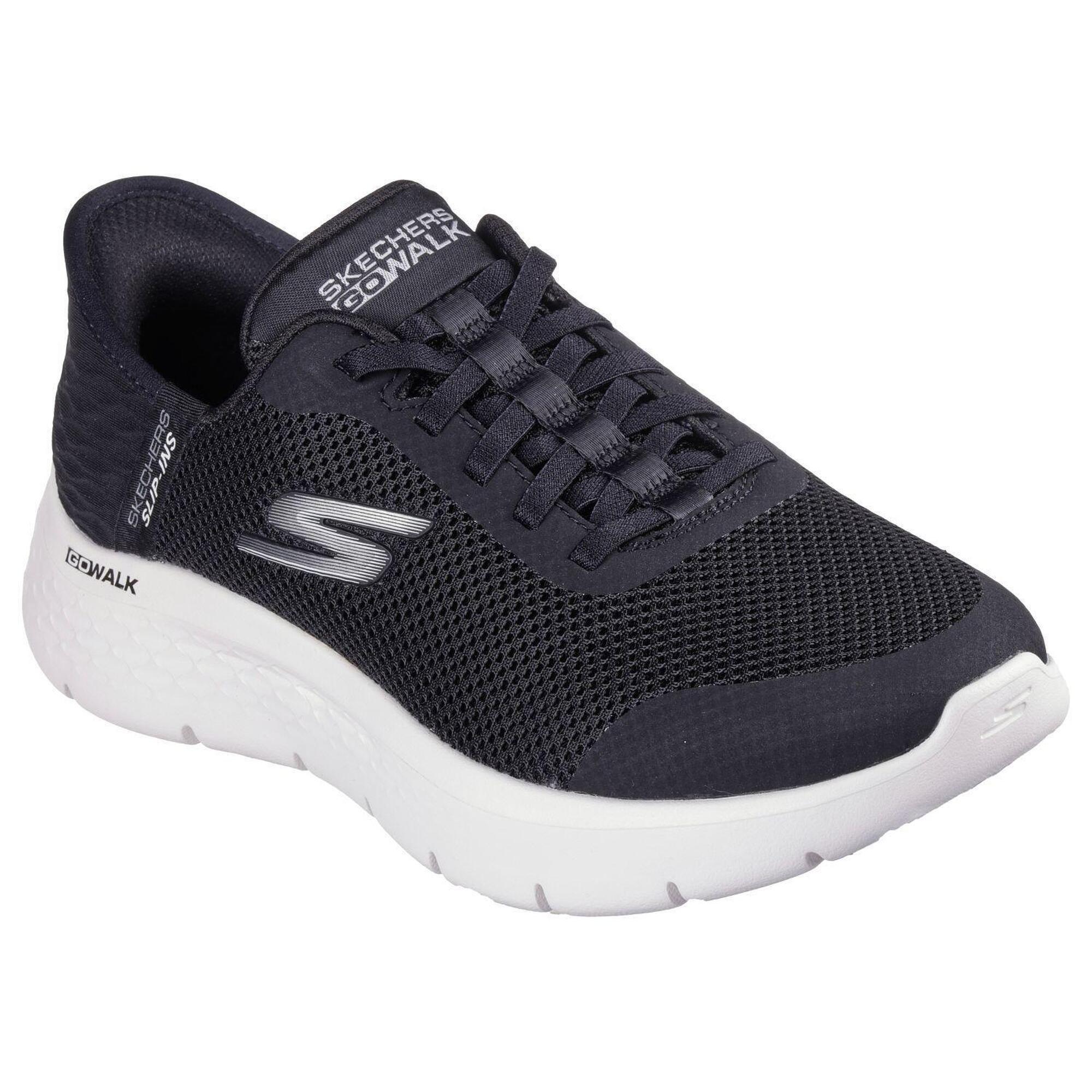 Damskie GO WALK FLEX GRAND ENTRY Slip-On Czarny / Biały