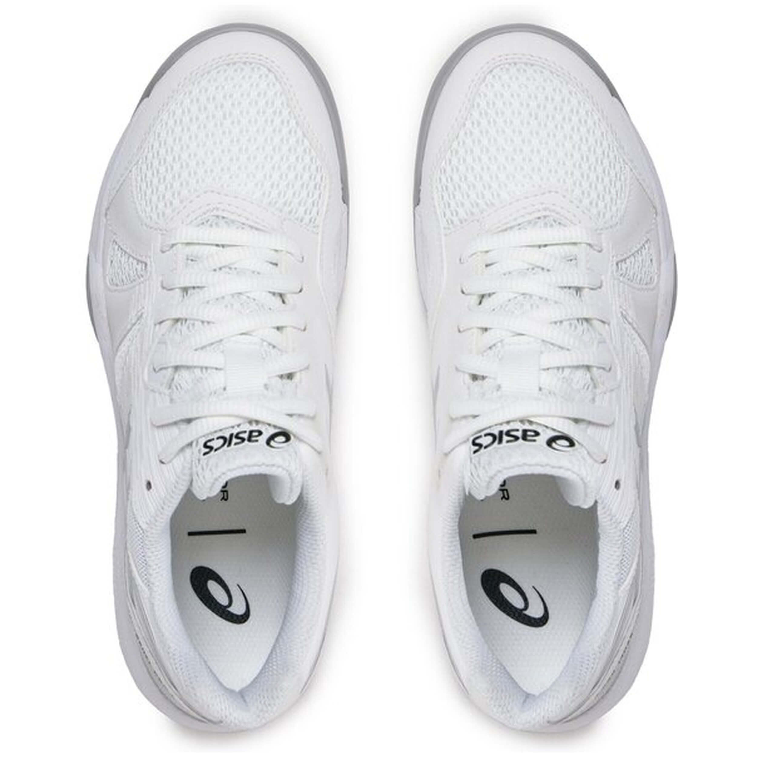Chaussures De Padel Femme Asics Gel Padel Pro 5 1042a200 101 101 Blanc Et Gris 5/5