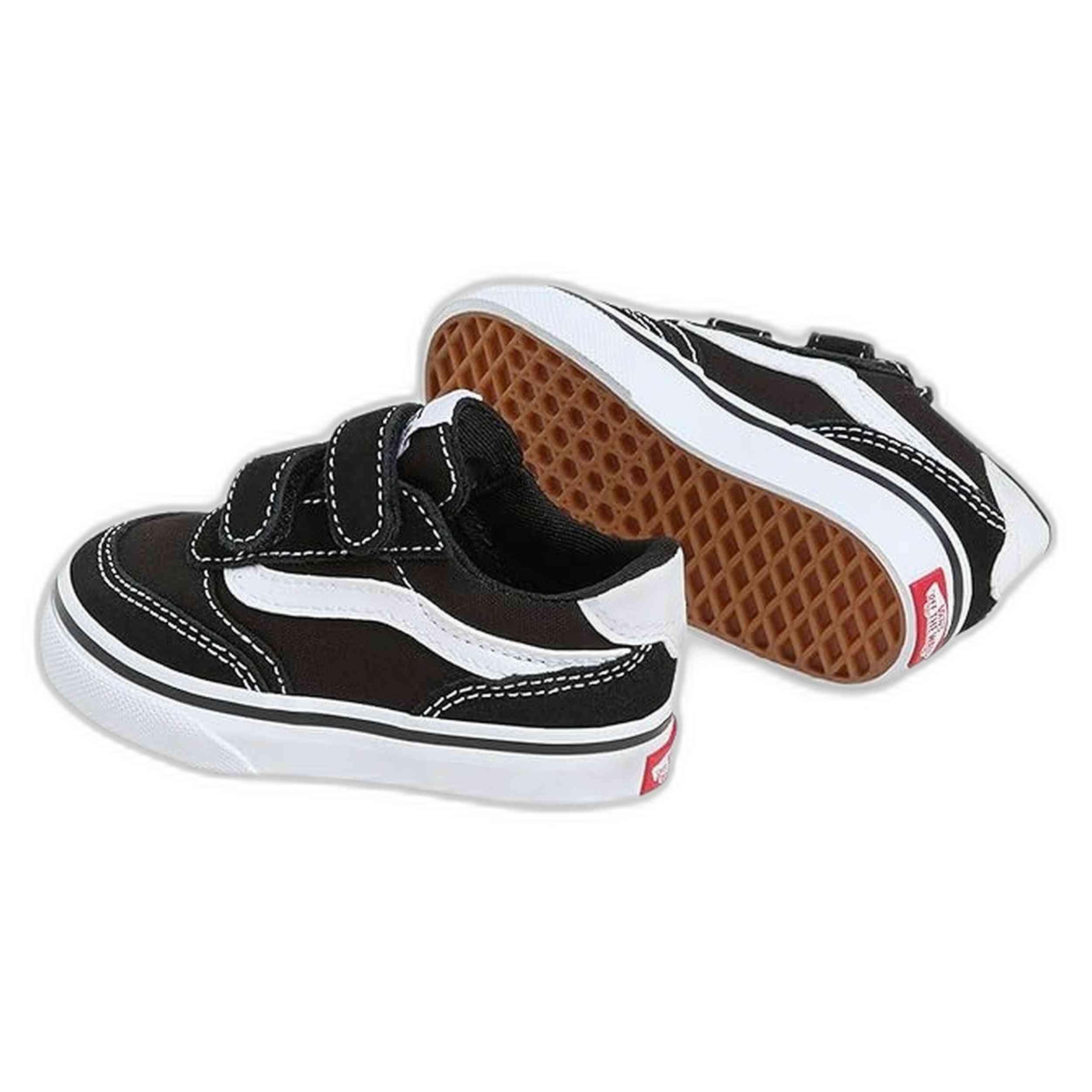 Vans Brooklyn Black Kid's Sneakers 4/4