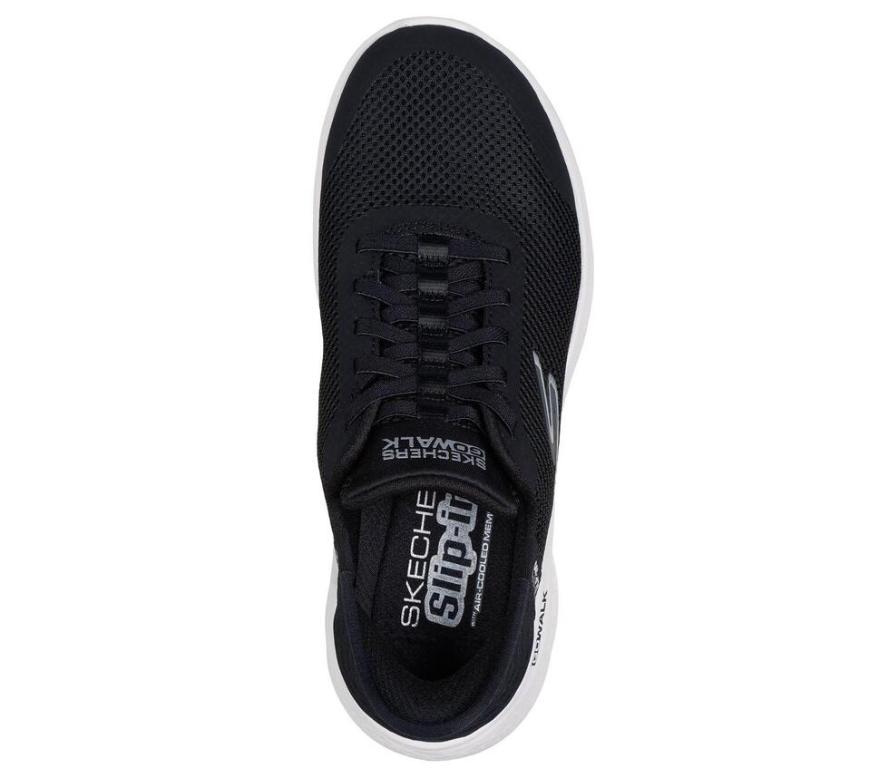 Damskie GO WALK FLEX GRAND ENTRY Slip-On Czarny / Biały