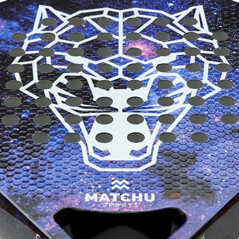 Raquette de padel Panther y compris housse - Forme diamant pour joueurs avancés