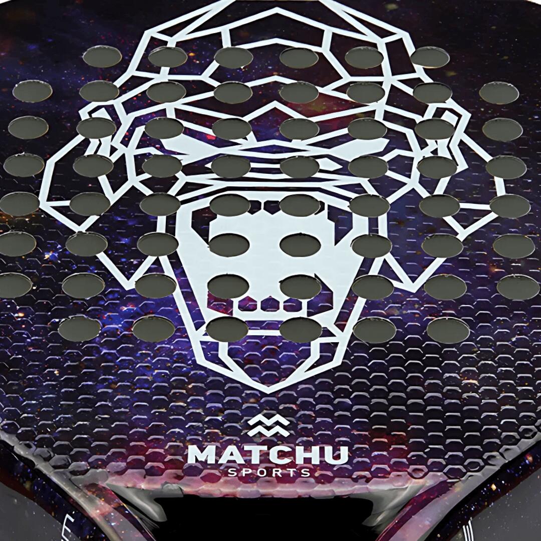 Padel racket Gorilla inclusief draagtas - traanvorm voor allrounders 4/7