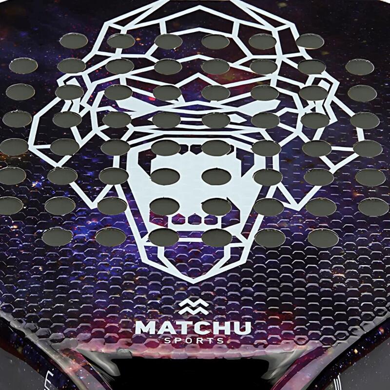 Raquette de padel Gorilla y compris housse - Forme goutte d'eau pour polyvalents