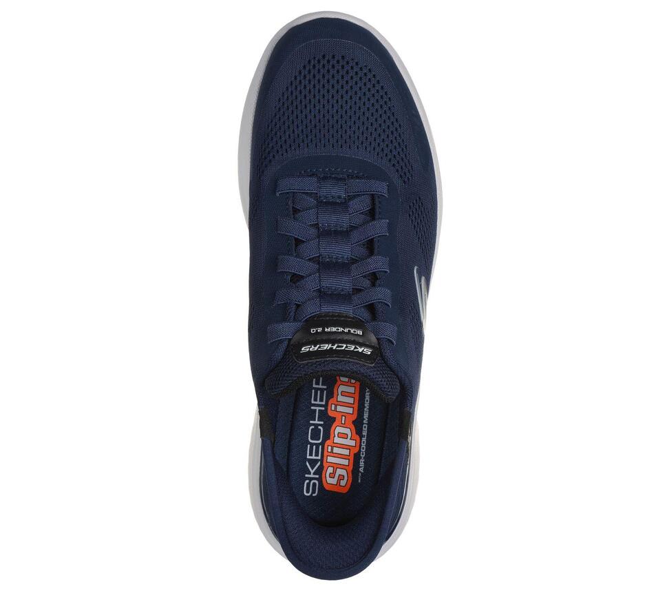 Męskie BOUNDER 2.0 EMERGED Slip-On Granatowy