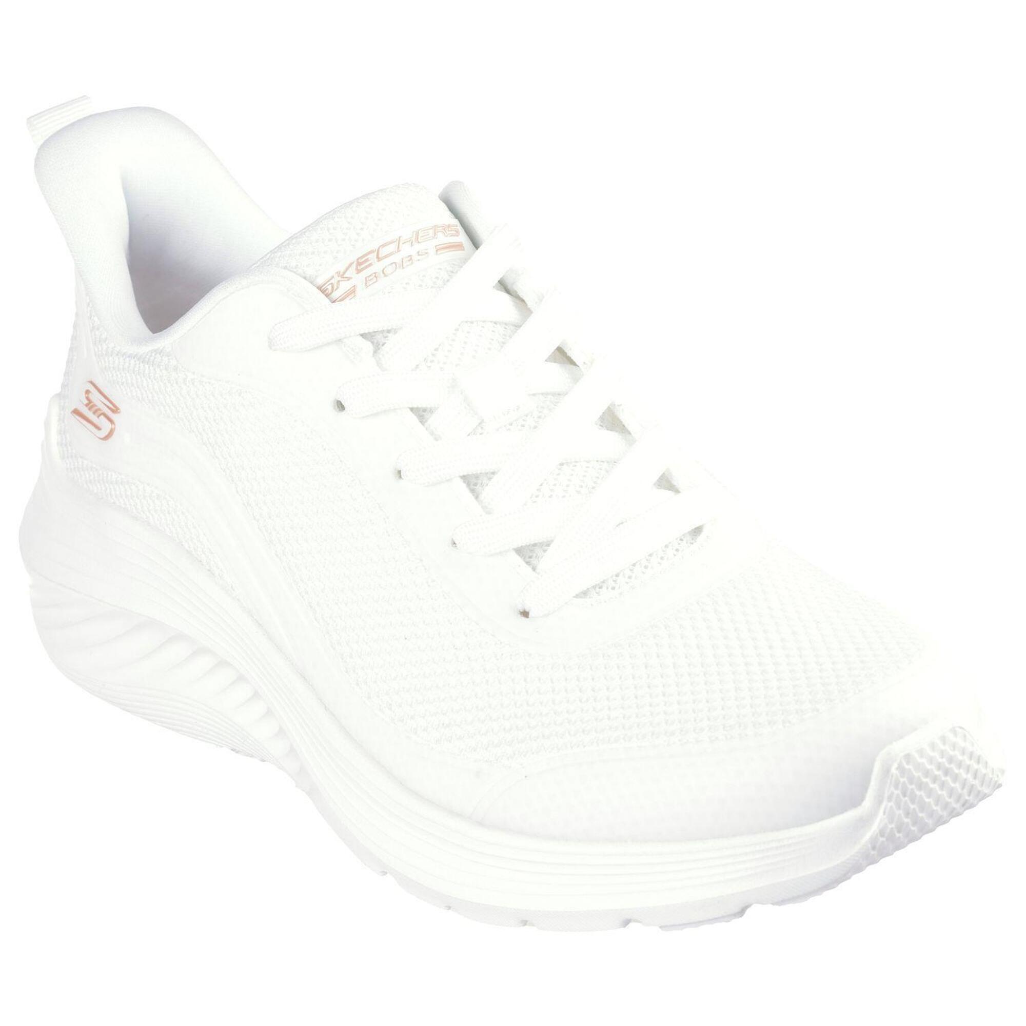 Skechers - Femmes Bobs Squad Waves Still Wading Sneaker Blanc - Baskets - Blanc - 40 - Decathlon