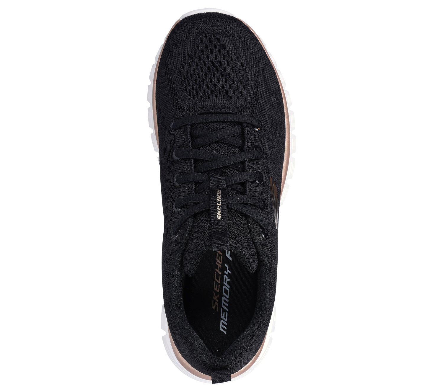 Obuwie treningowe Kobieta Skechers Graceful-Get Connected czarny 2/5