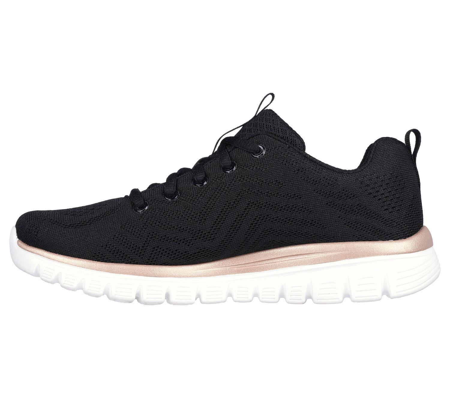 Obuwie treningowe Kobieta Skechers Graceful-Get Connected czarny 4/5