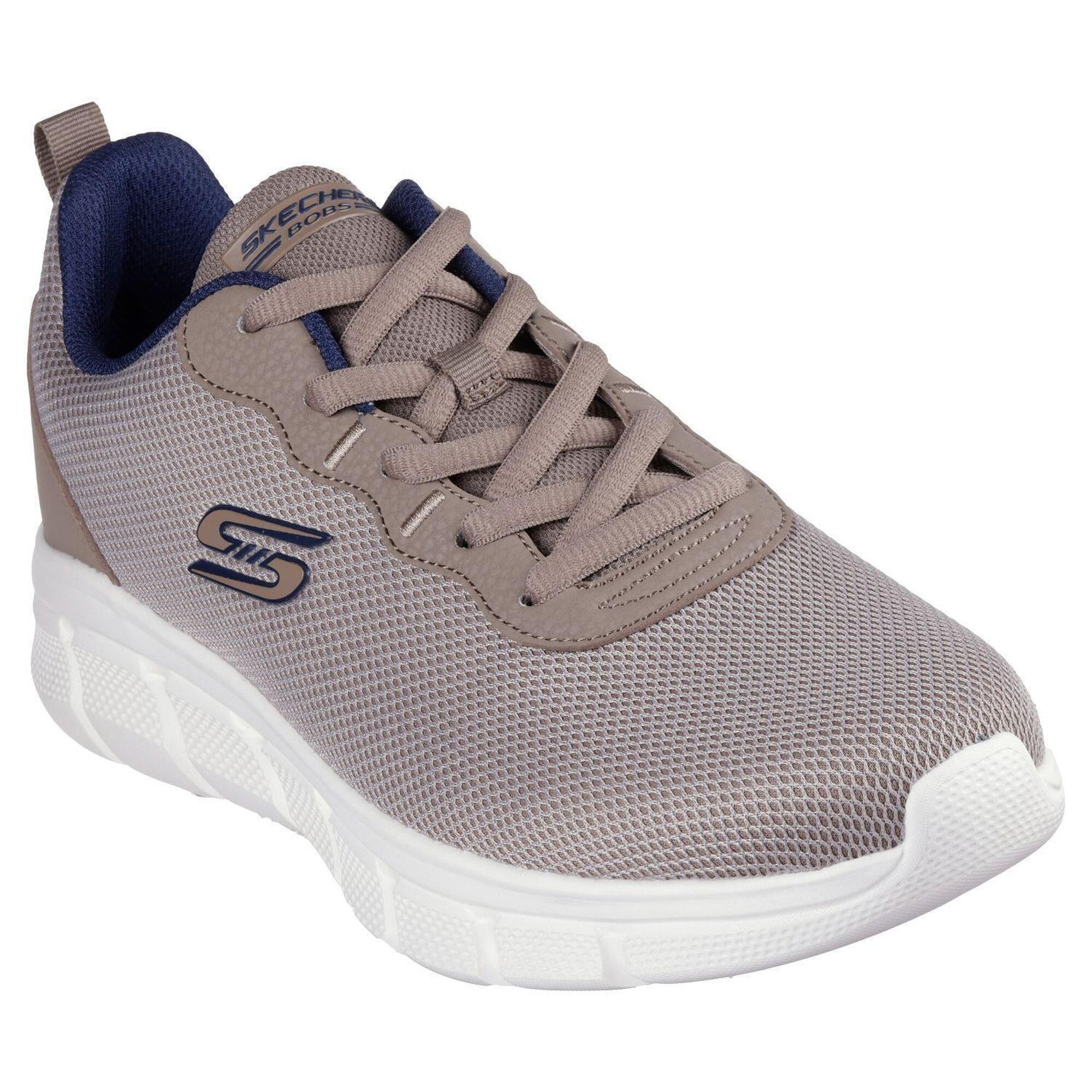Skechers - Homme Bobs B Flex Icy Edge Sneaker Taupe - Baskets - Marron - 41 - Decathlon