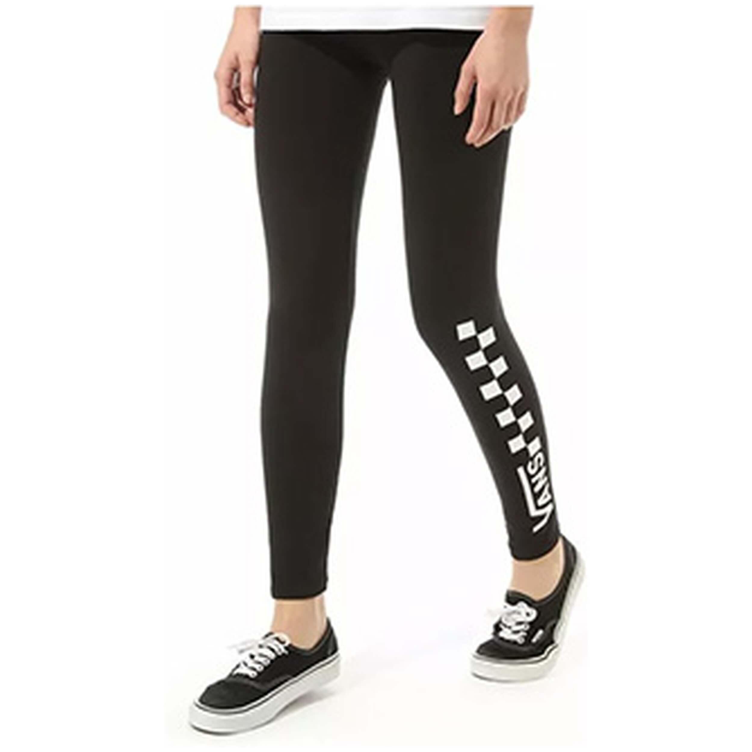 Vans - Leggings Vans Modèle Vn0a7u74blk1-vnblk Pour Femmes - Caleçon Long - Noir - Decathlon