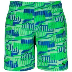 Maillot de bain Puma Printed All Over Mid pour enfants