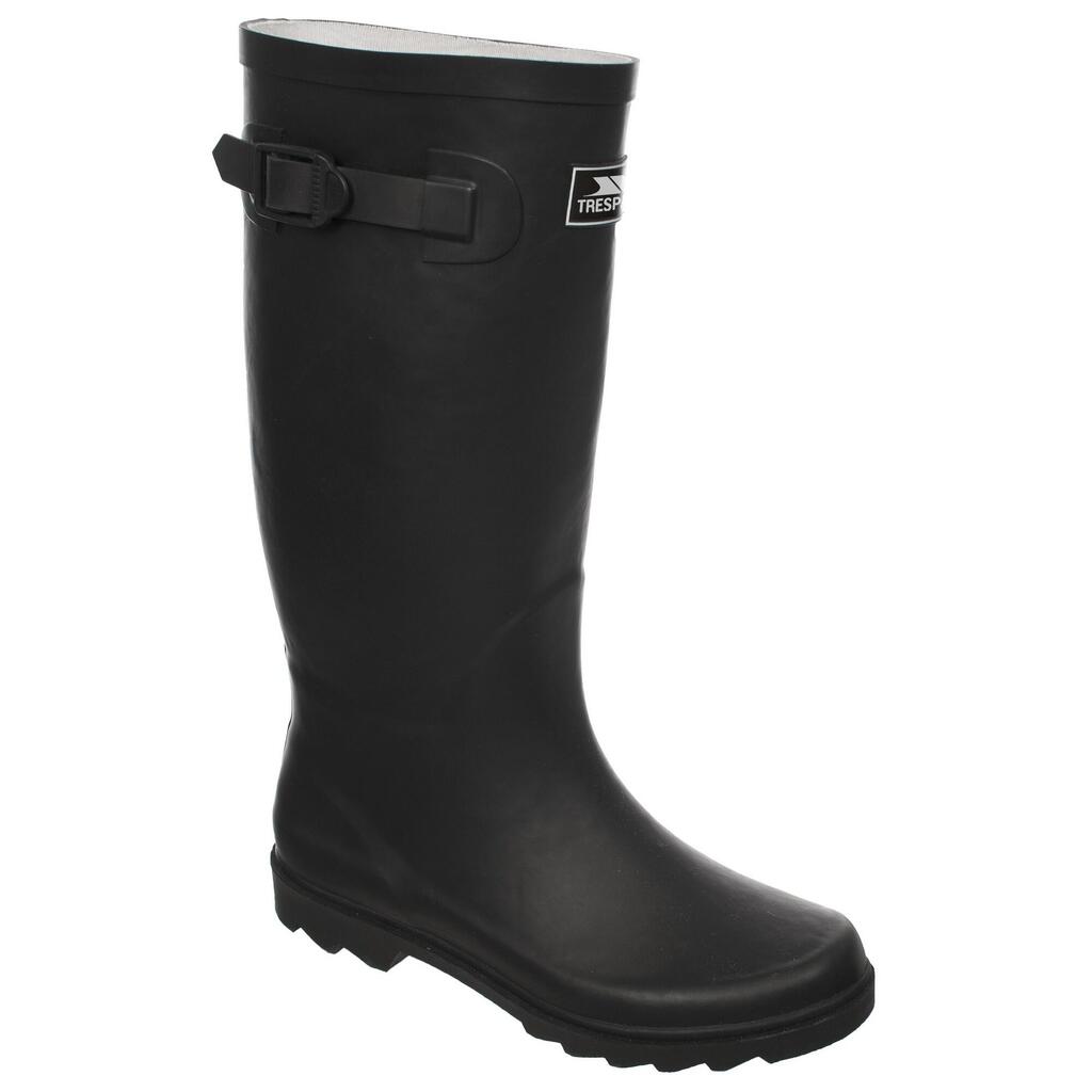Rn X Mens Waterproof Rubber Wellington Boots (Black)