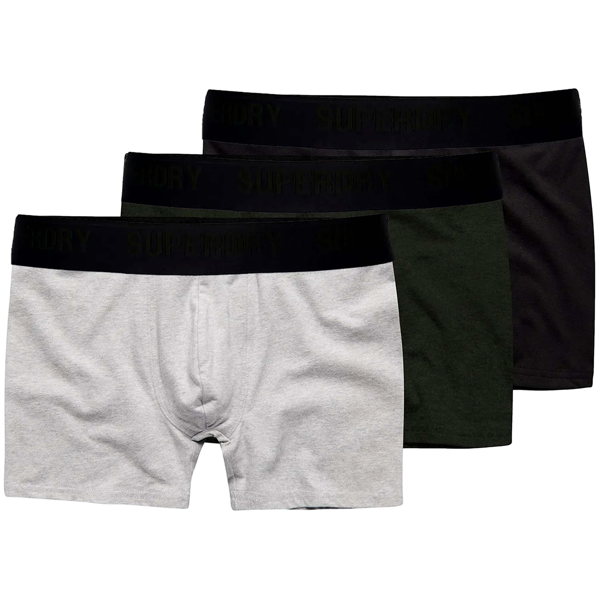 Superdry - Paquet De Sous-vêtements Superdry Retro Pour Homme - Caleçon - Multicolore - Decathlon