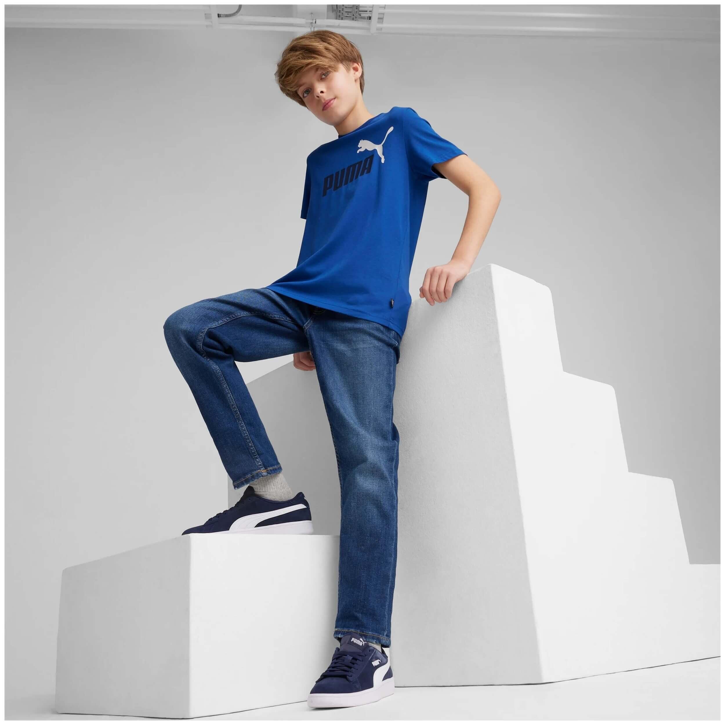 T-shirt Puma modèle 586985-20 pour enfants 3/5