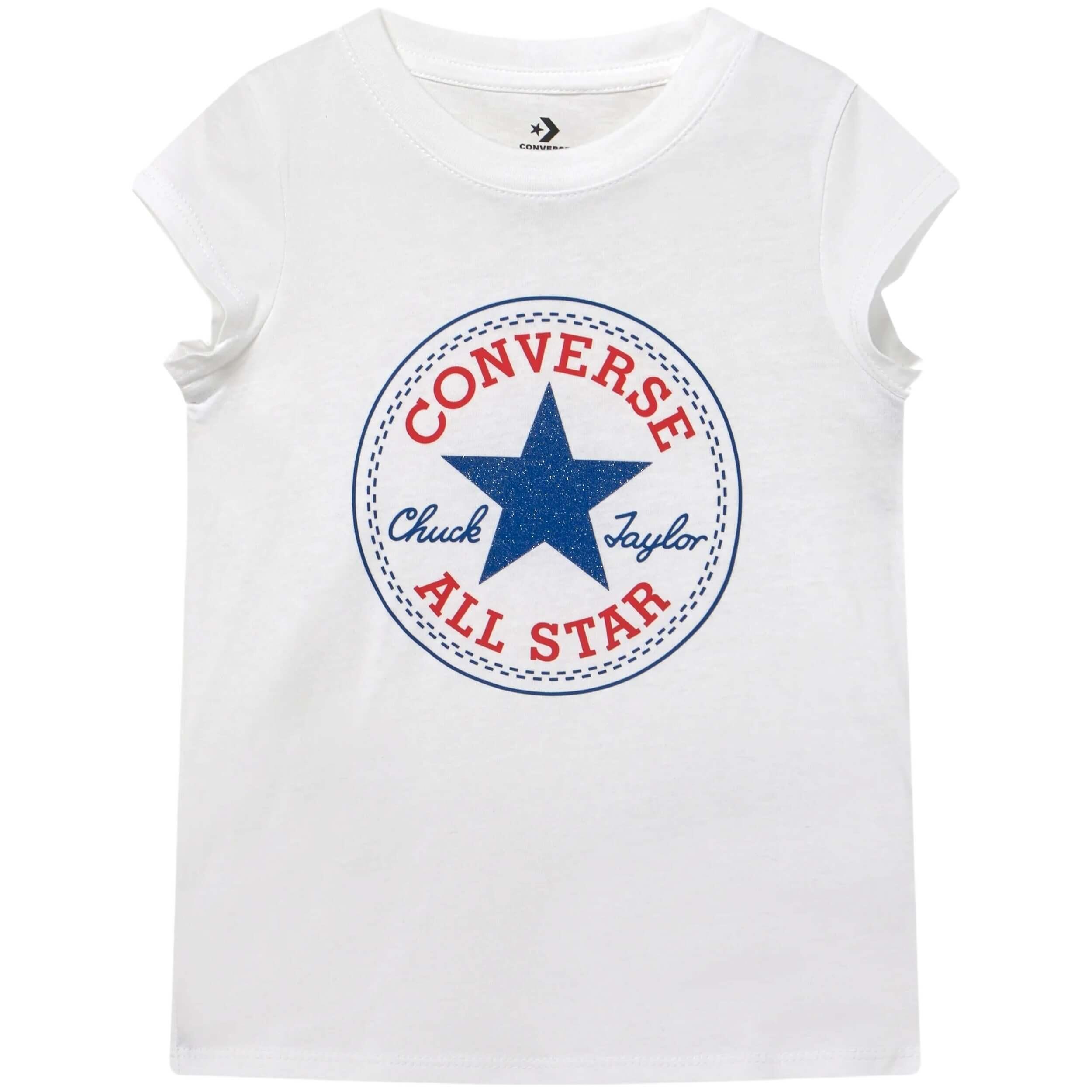T-shirt Converse modèle 368992-001 pour unisexe enfants 1/3