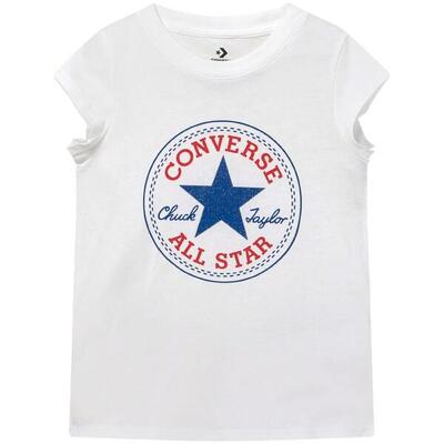 T-shirt met korte mouwen converse model 368992-001 voor unisex jongens