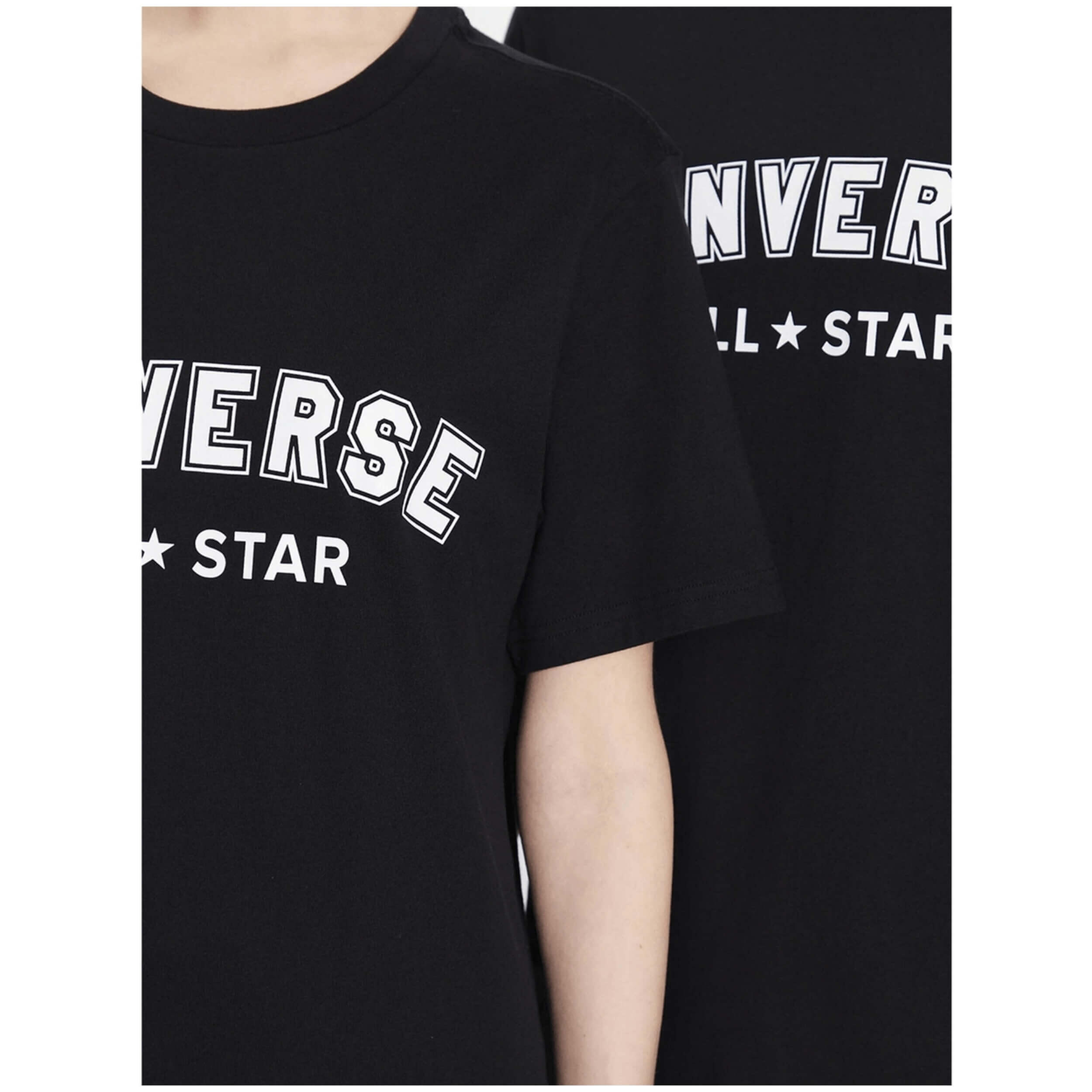 T-shirt Converse modèle 10024566-A02 pour unisexe 3/5