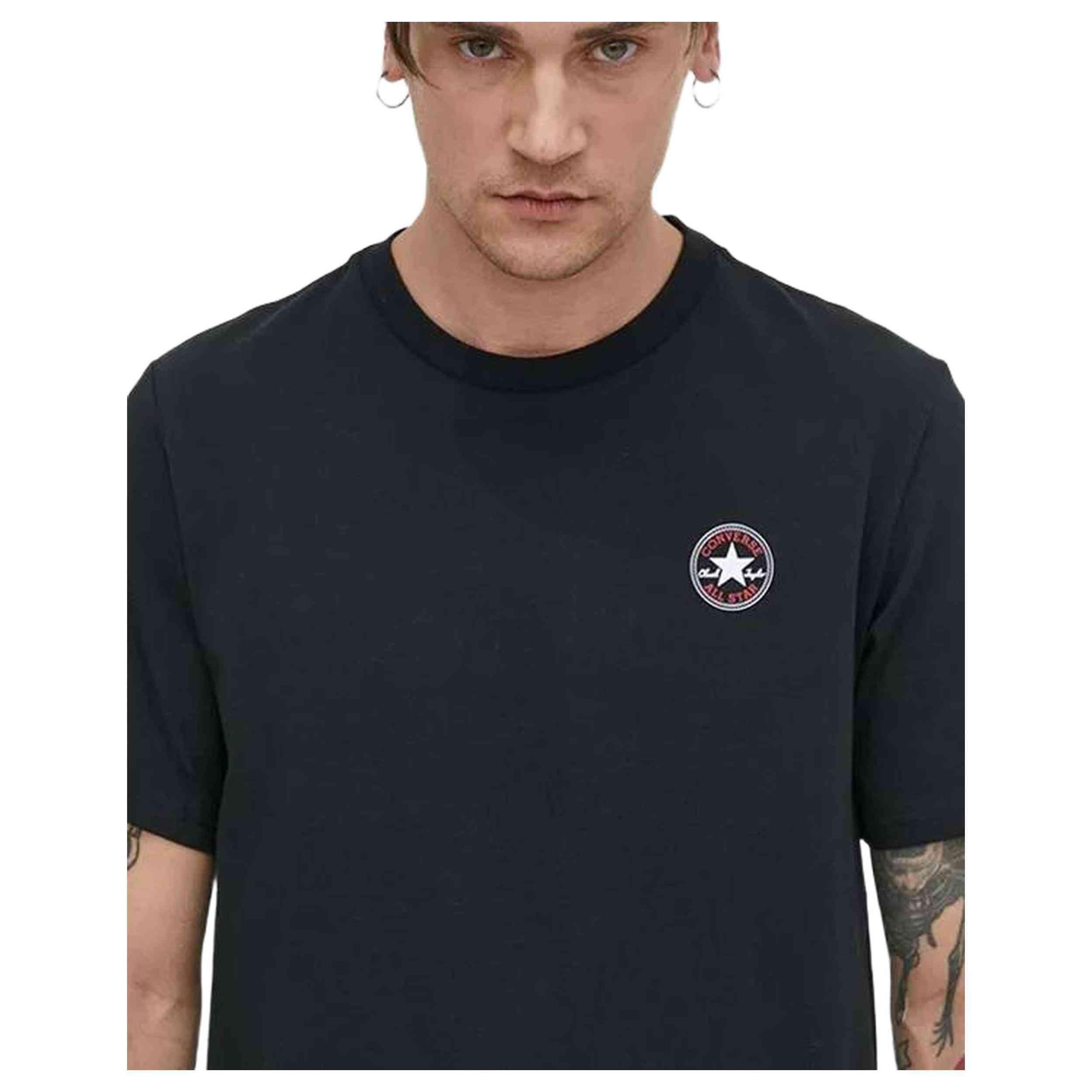 Maglia a maniche corte Converse modello 10026565-A02 per uomini 2/3