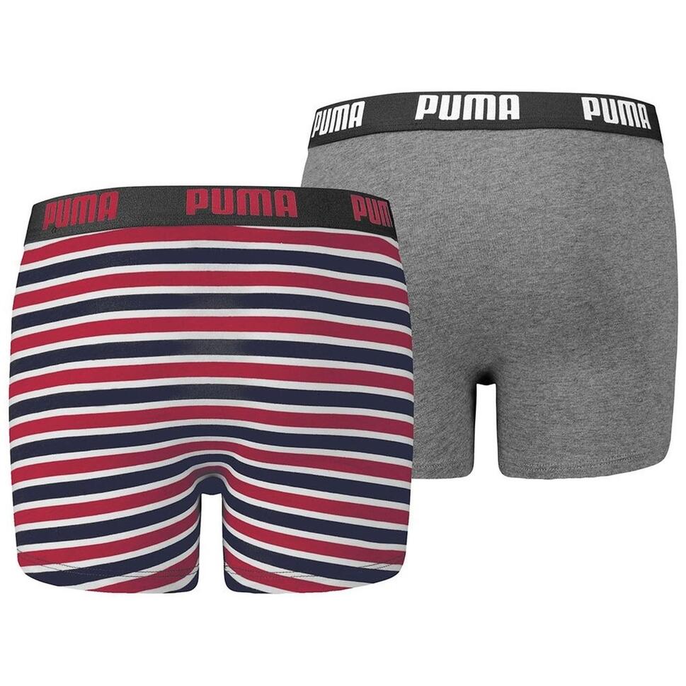 Bokserki dziecięce PUMA Printed Basic 2 pary