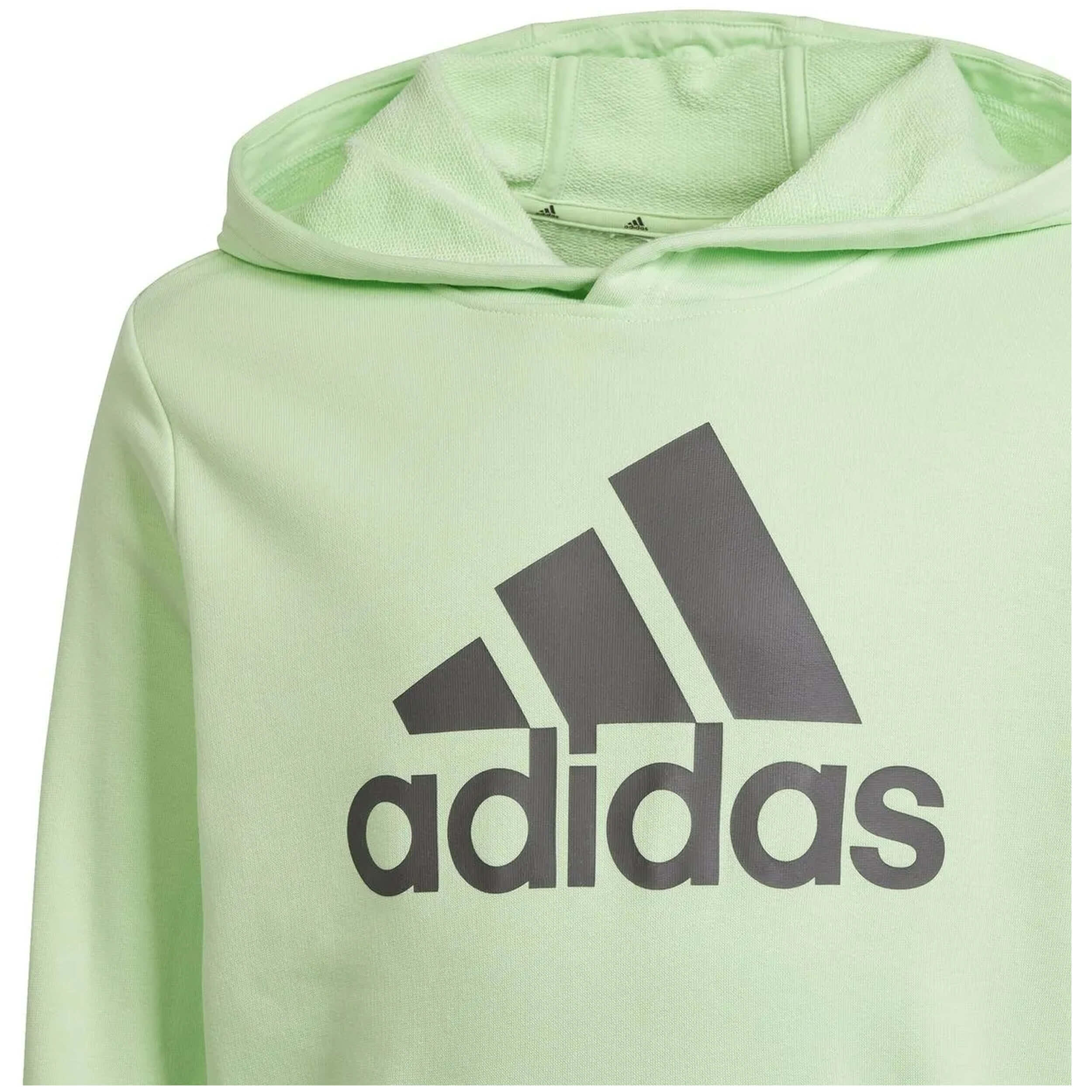 Felpa con cappuccio Adidas modello IS2591 per unisex ragazzi 3/4