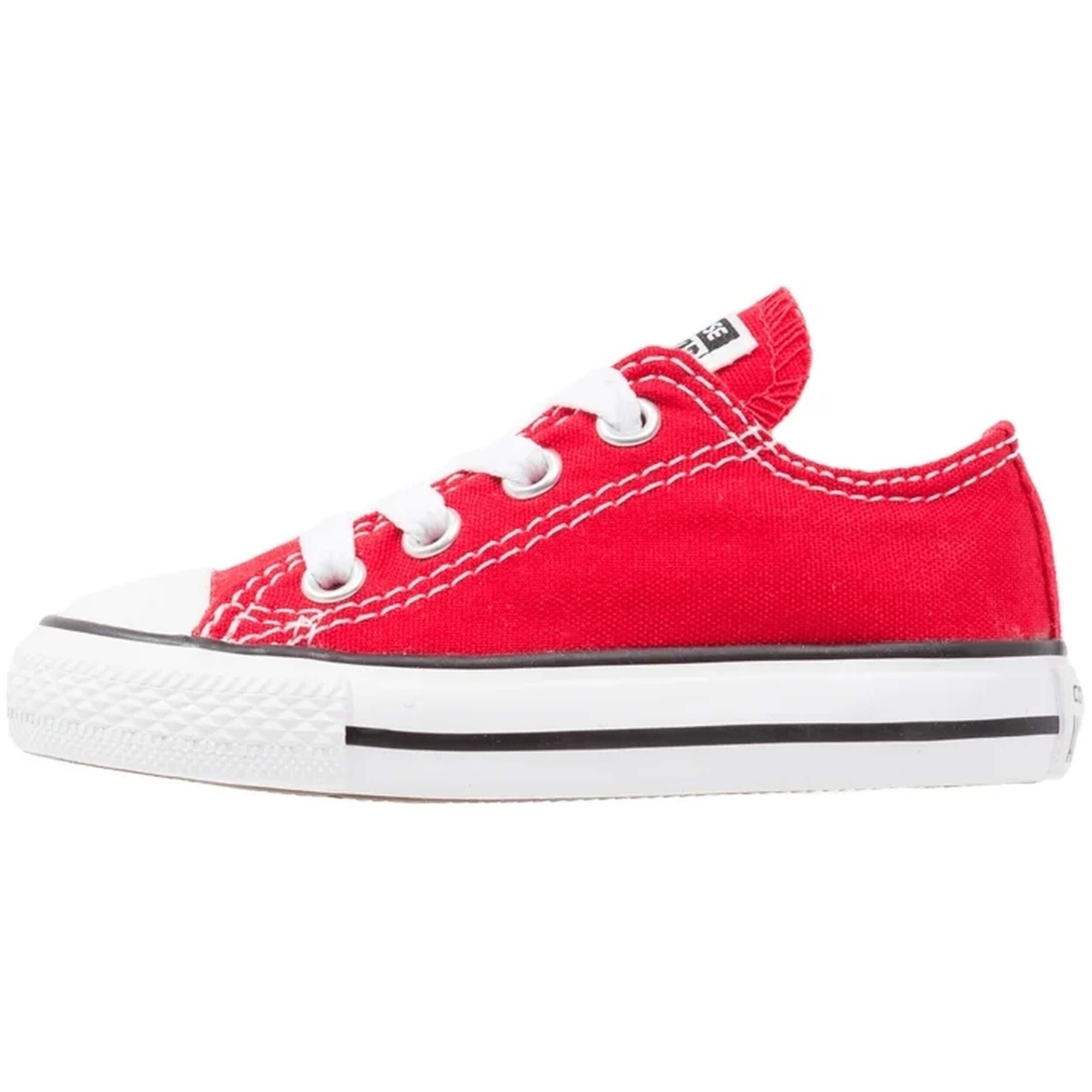 Converse - Baskets Converse Modèle 7j236c Pour Bébé - Baskets - Rouge - 18 Cm - Decathlon
