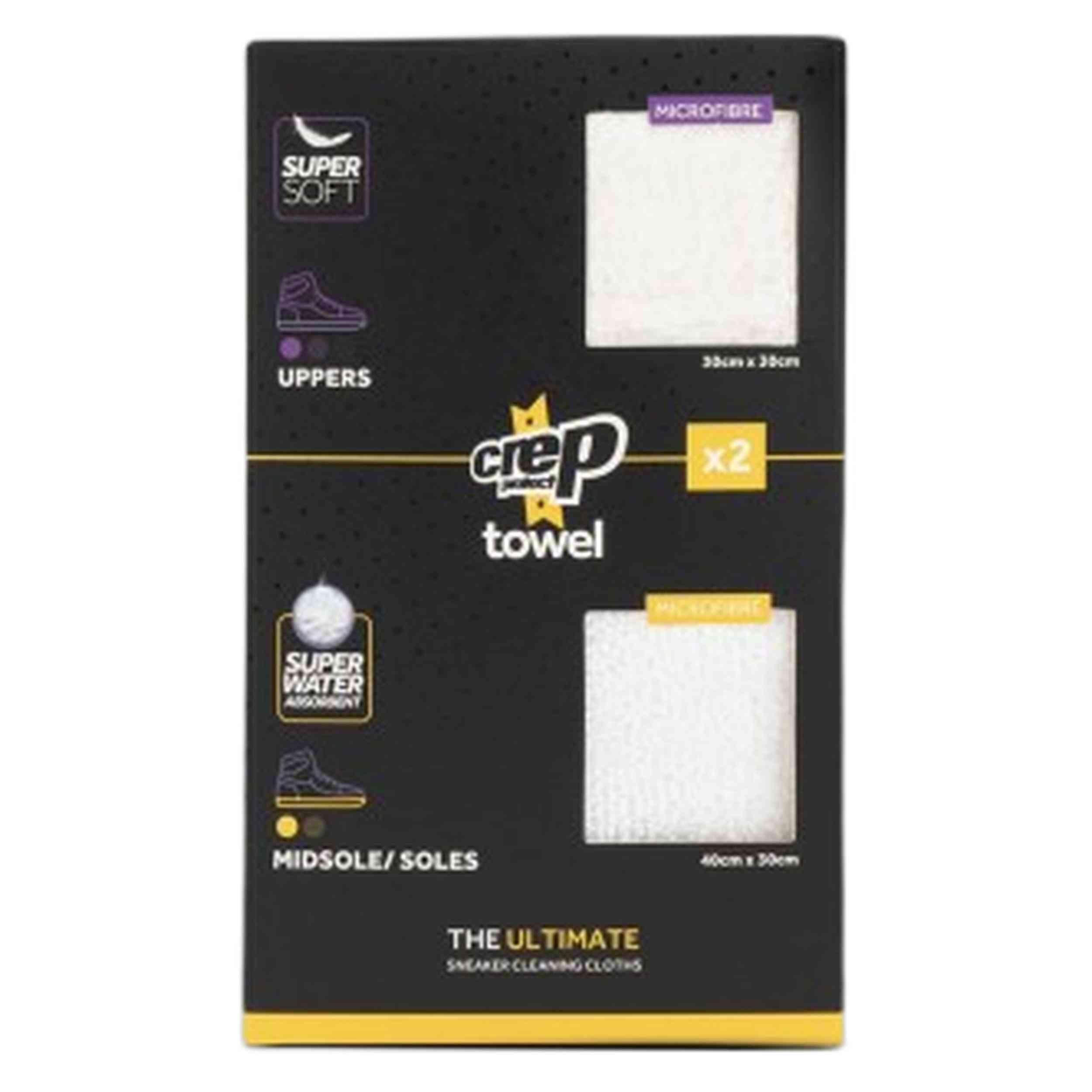 Crep-protect - Serviette Crep Protect Ultimate Microfibre Pour Unisexe - Serviette - Blanc - Taille Unique - Decathlon