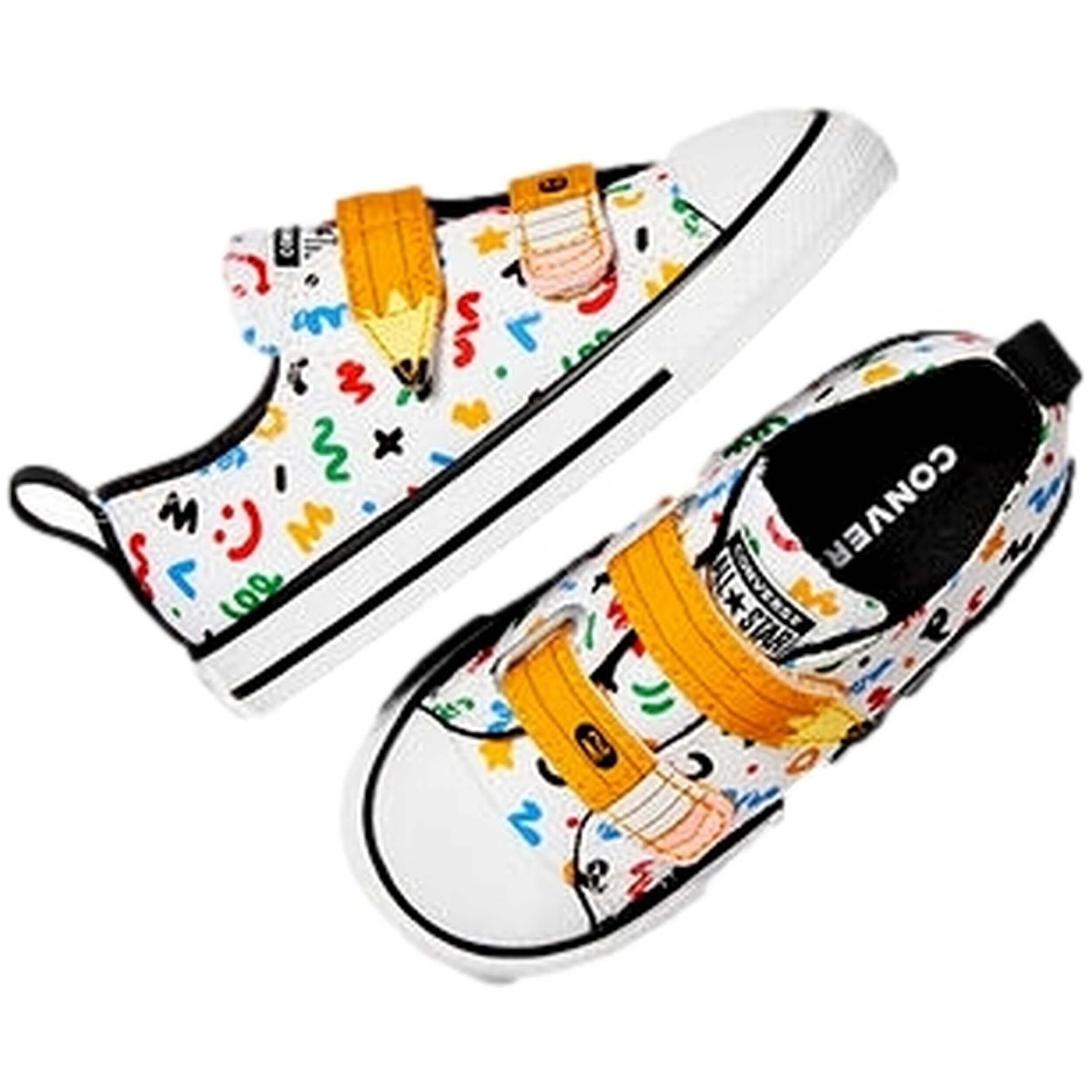 Baskets Converse modèle A07219C pour bébé 4/5