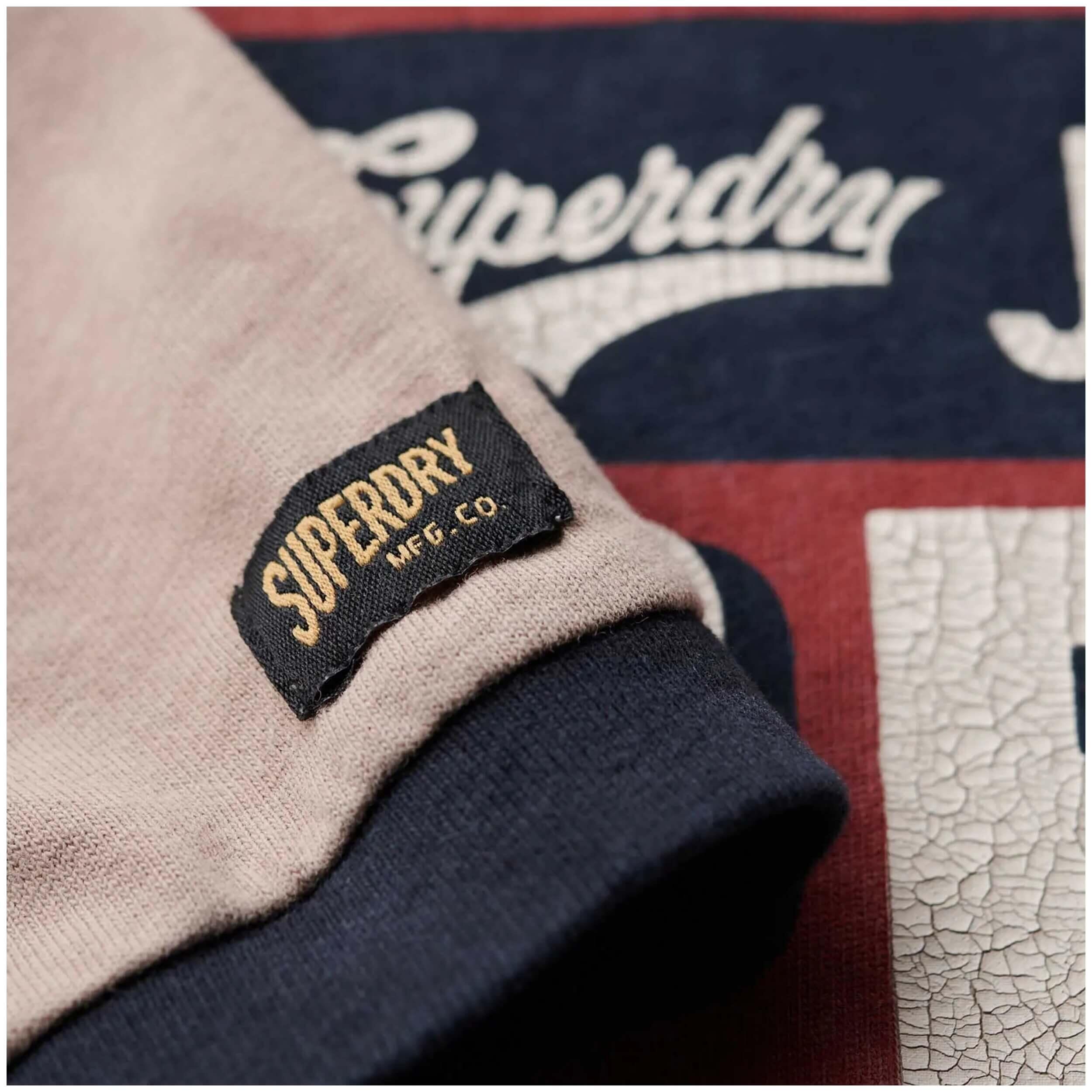 Maglia a maniche corte Superdry Ringer Workwear Graphic per uomini 2/5