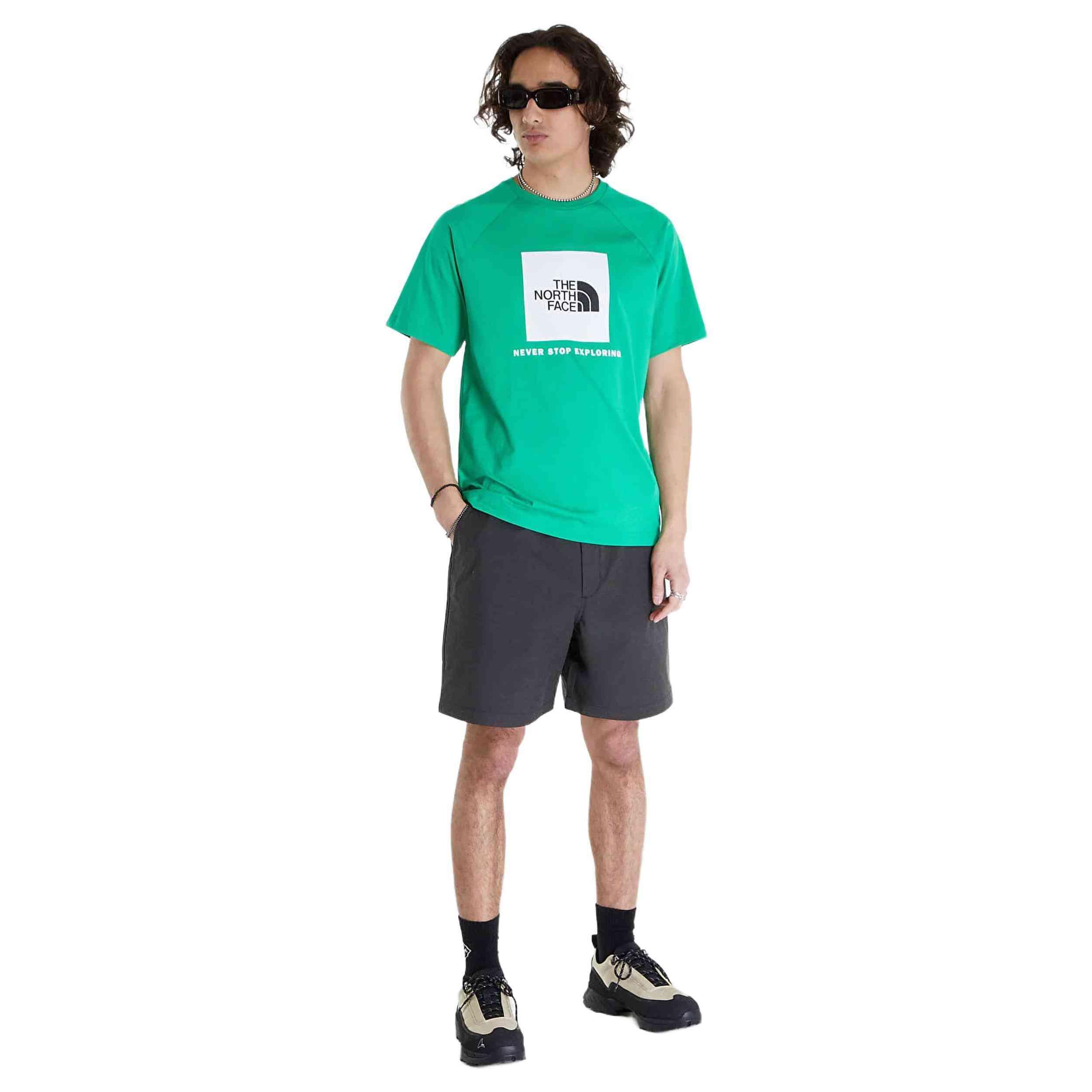Maglia a maniche corte The north face modello NF0A87NJPO81 per uomini 4/4